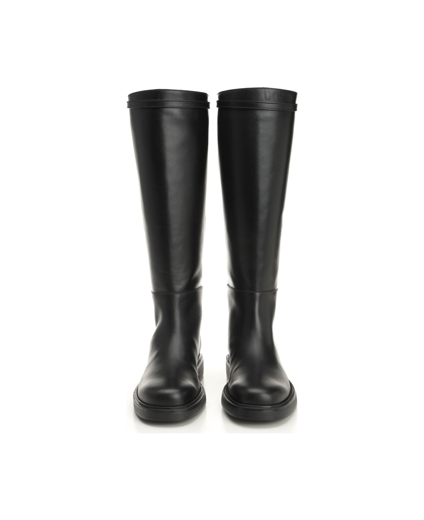 Tod's Leather Boot - BLACK