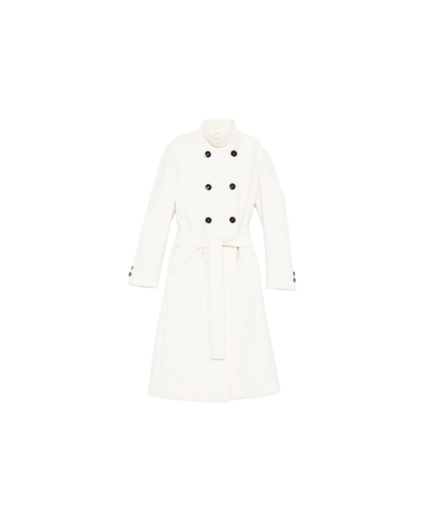 Max Mara Studio Coat - WHITE