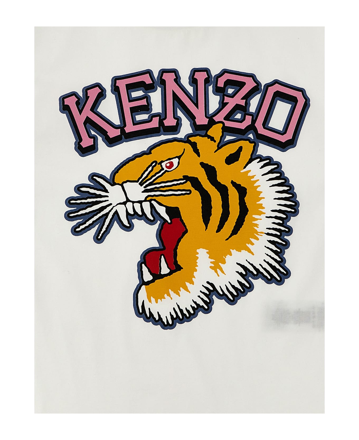 Kenzo Logo Print T-shirt - Ivory Tシャツ＆ポロシャツ