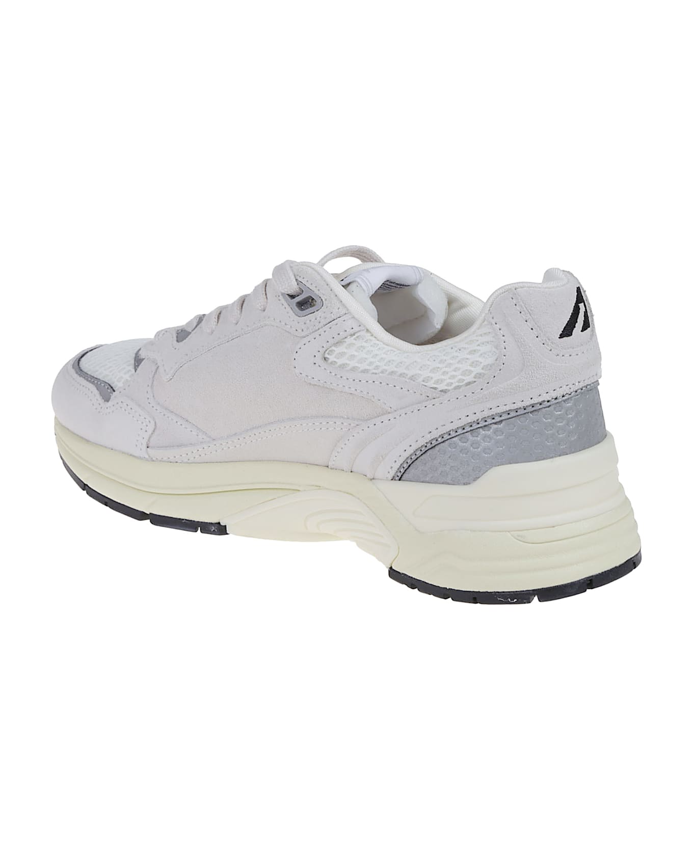 Autry Hyperway Low Sneakers - White/silver