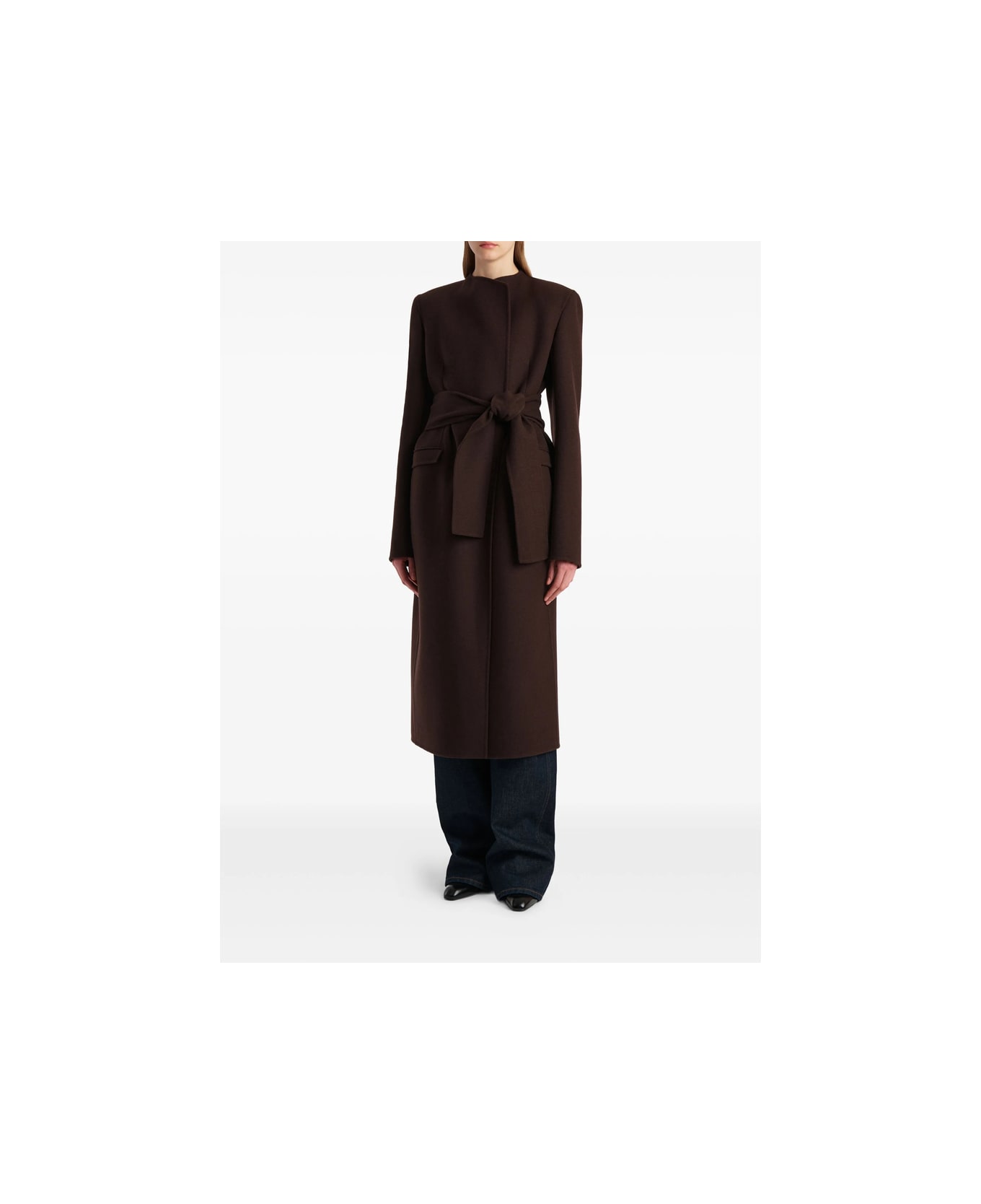 Khaite Coat - BROWN