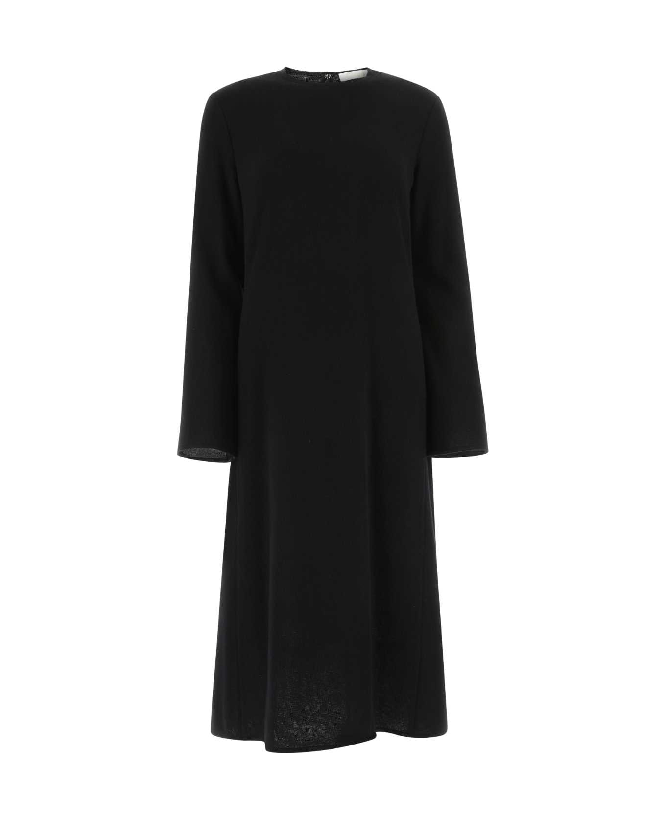 Chloé Black Wool And Cashmere Dress - 001