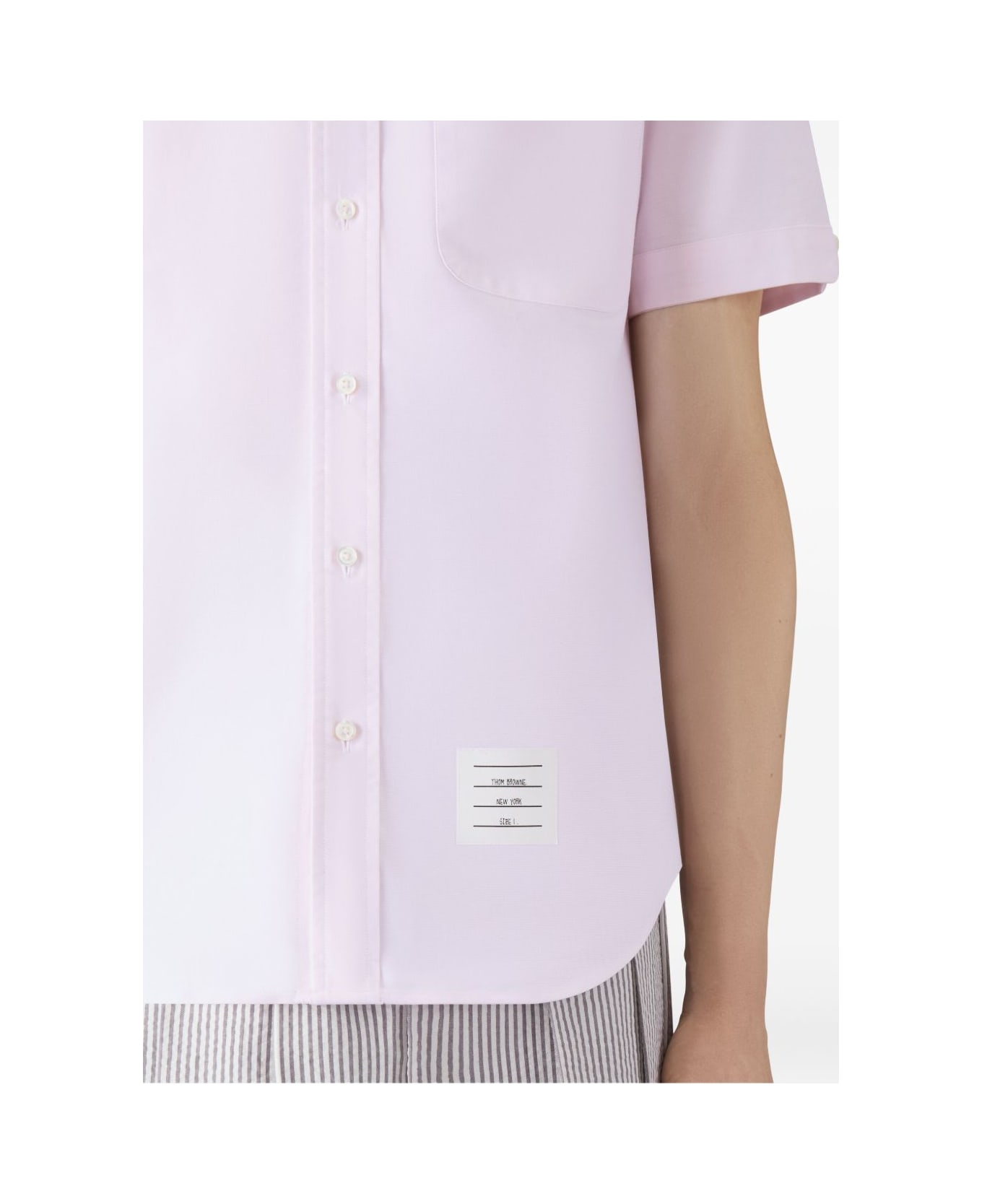 Thom Browne Cotton Shirt - Pink