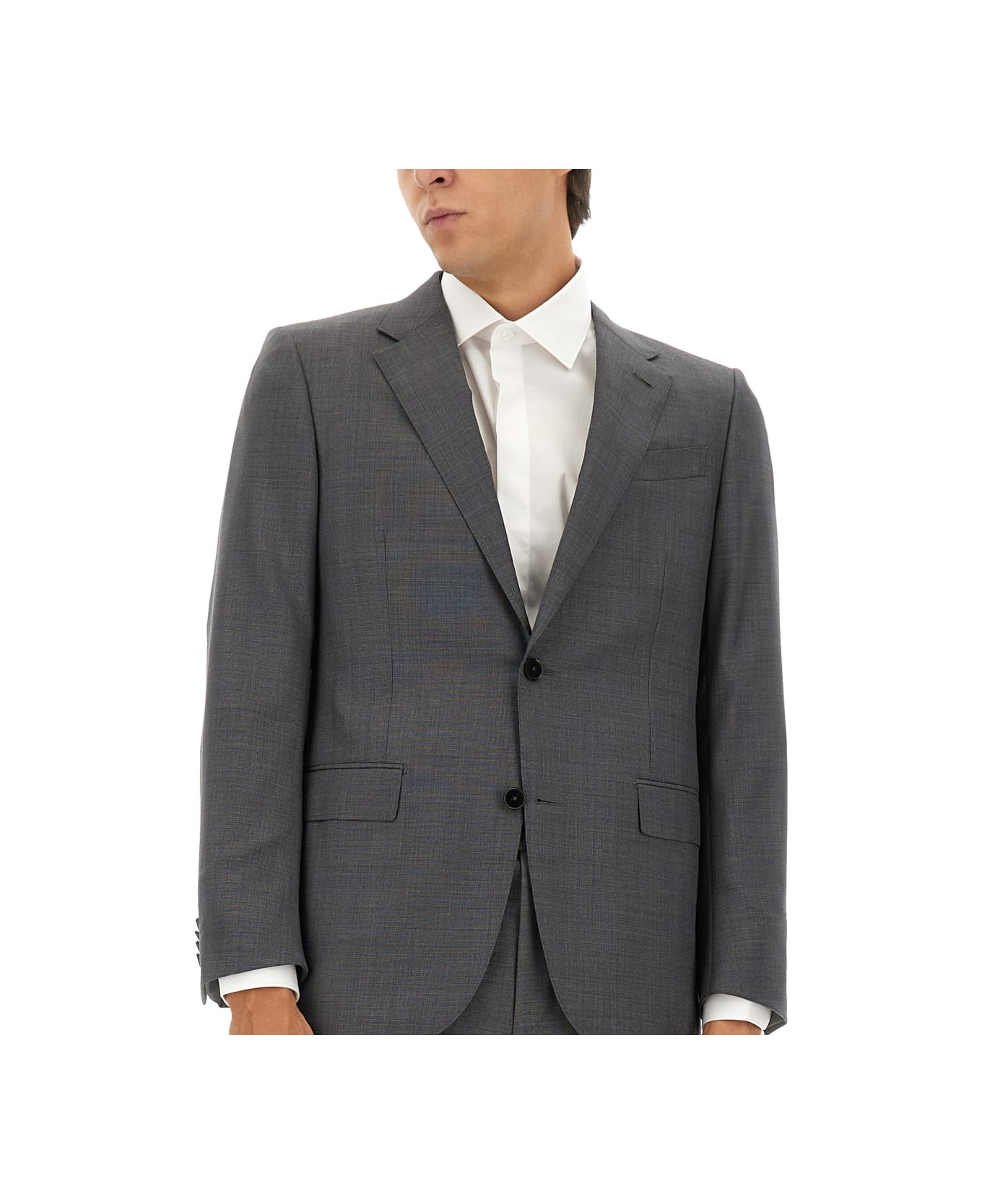 Zegna Wool Dress - GREY