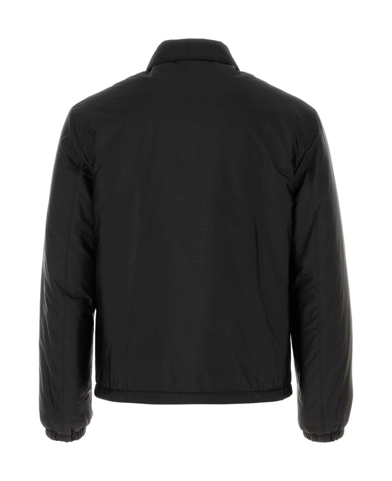 Prada Black Re-nylon Padded Jacket - F0002