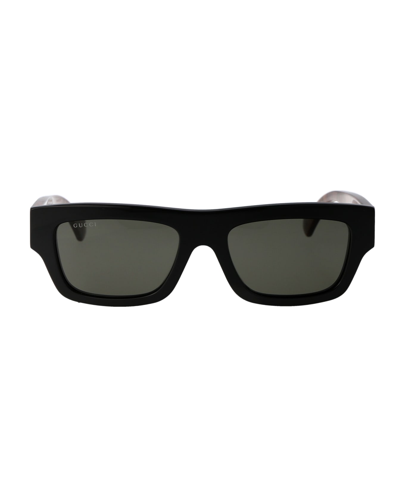 Gucci Eyewear Gg1301s Sunglasses - 001 BLACK BLACK GREY