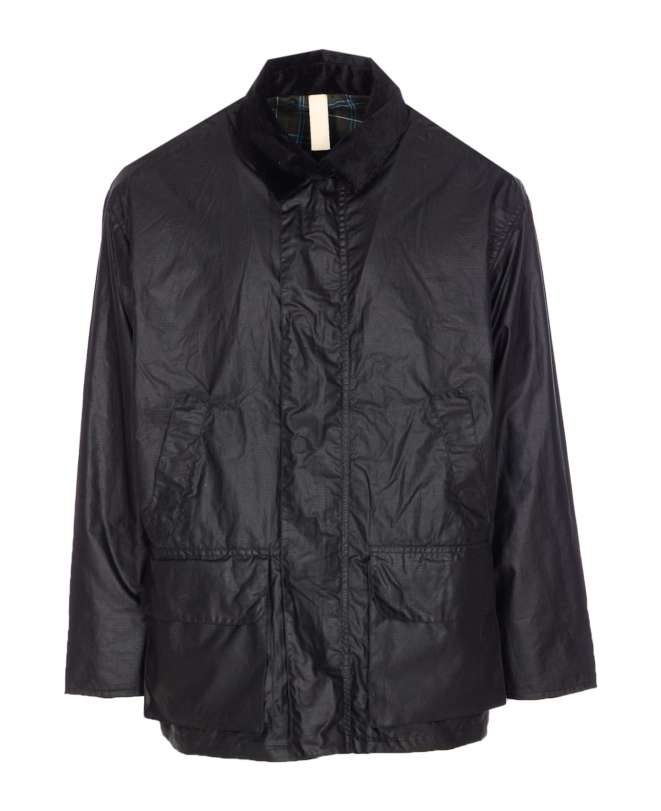 Sunflower Waxed Ripstop Leisure Jacket - Black