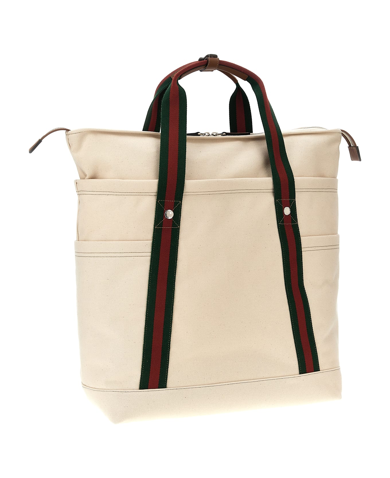Gucci Large Coat Of Arms Shopping - White