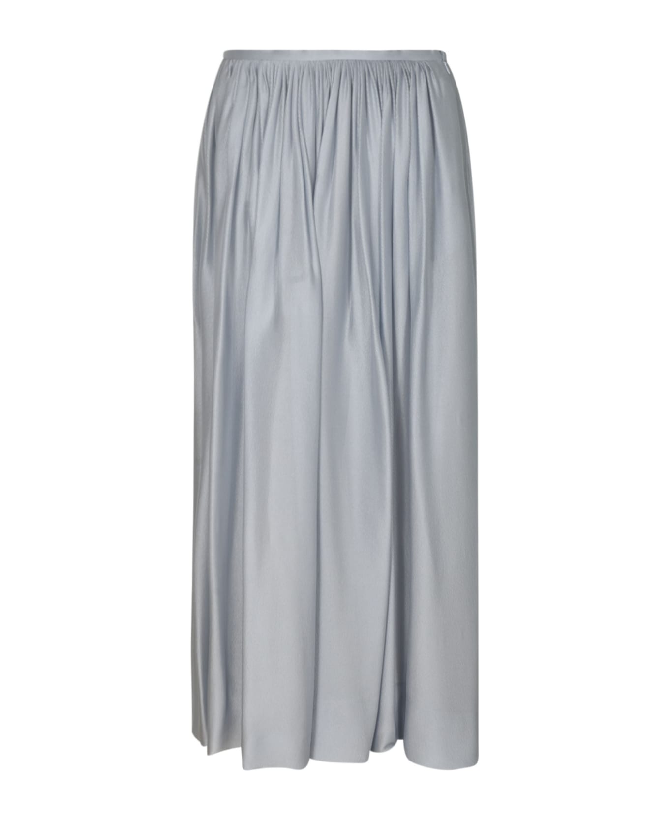Giorgio Armani Straight Waist Long-length Skirt - Blue