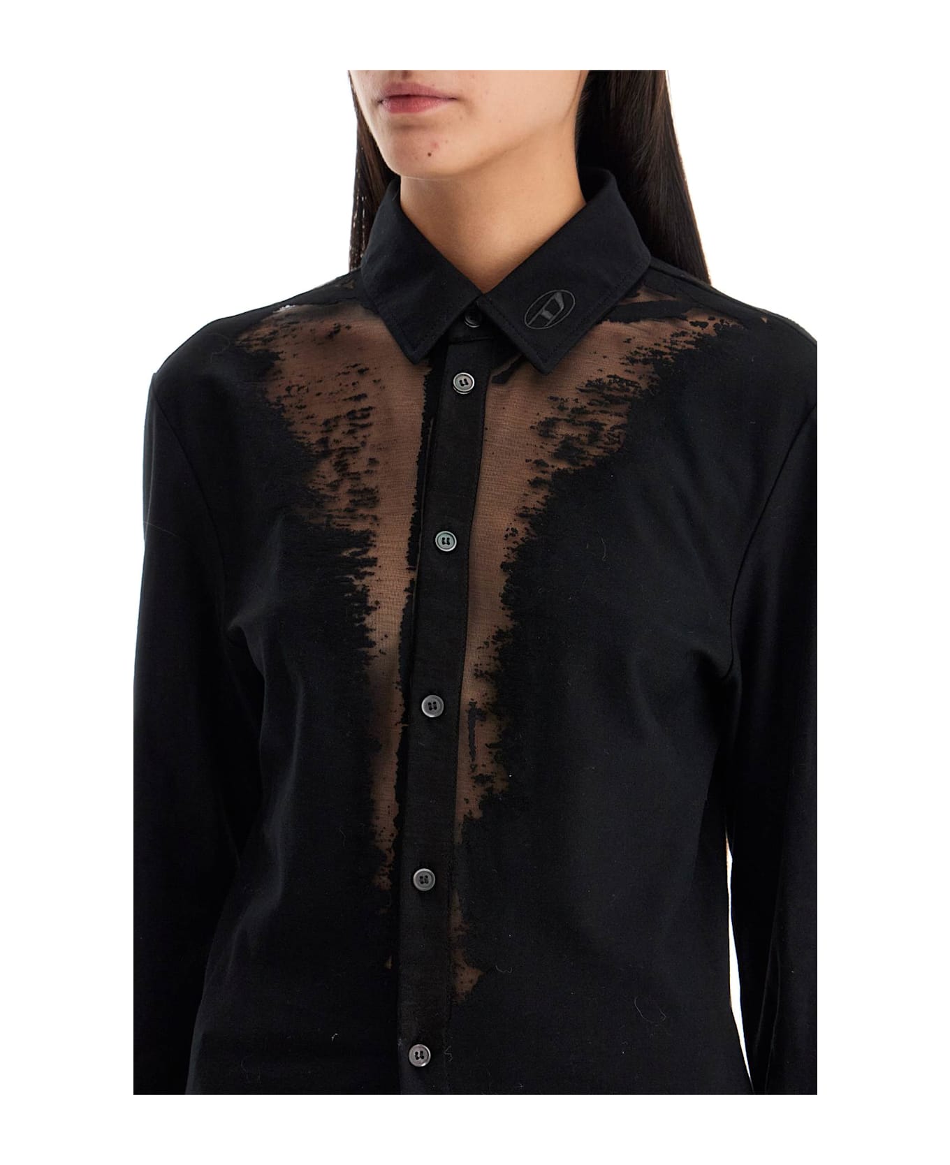 Diesel S-sun-plain Long-sleeved Shirt - Xx