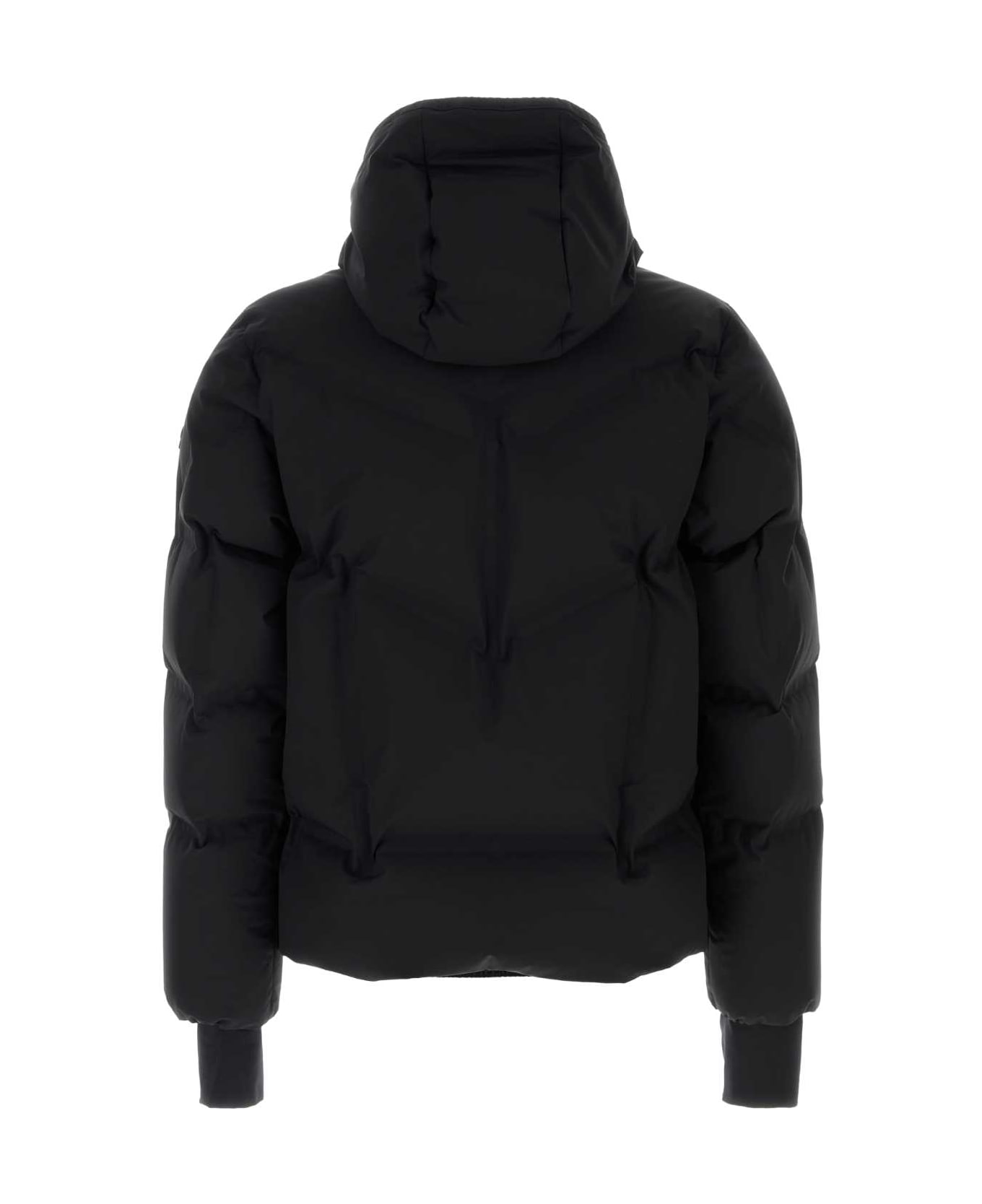 Moncler Grenoble Black Stretch Nylon Angren Down Jacket - 999