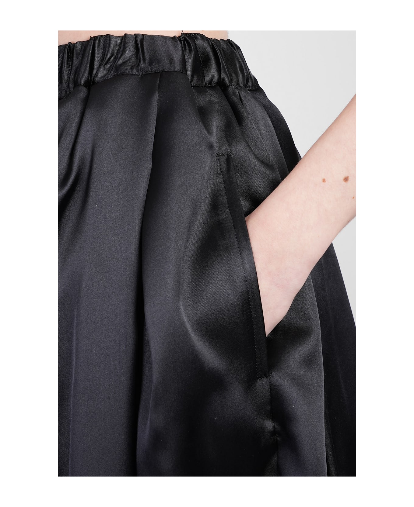 Comme des Garçons Skirt In Black Polyester - black