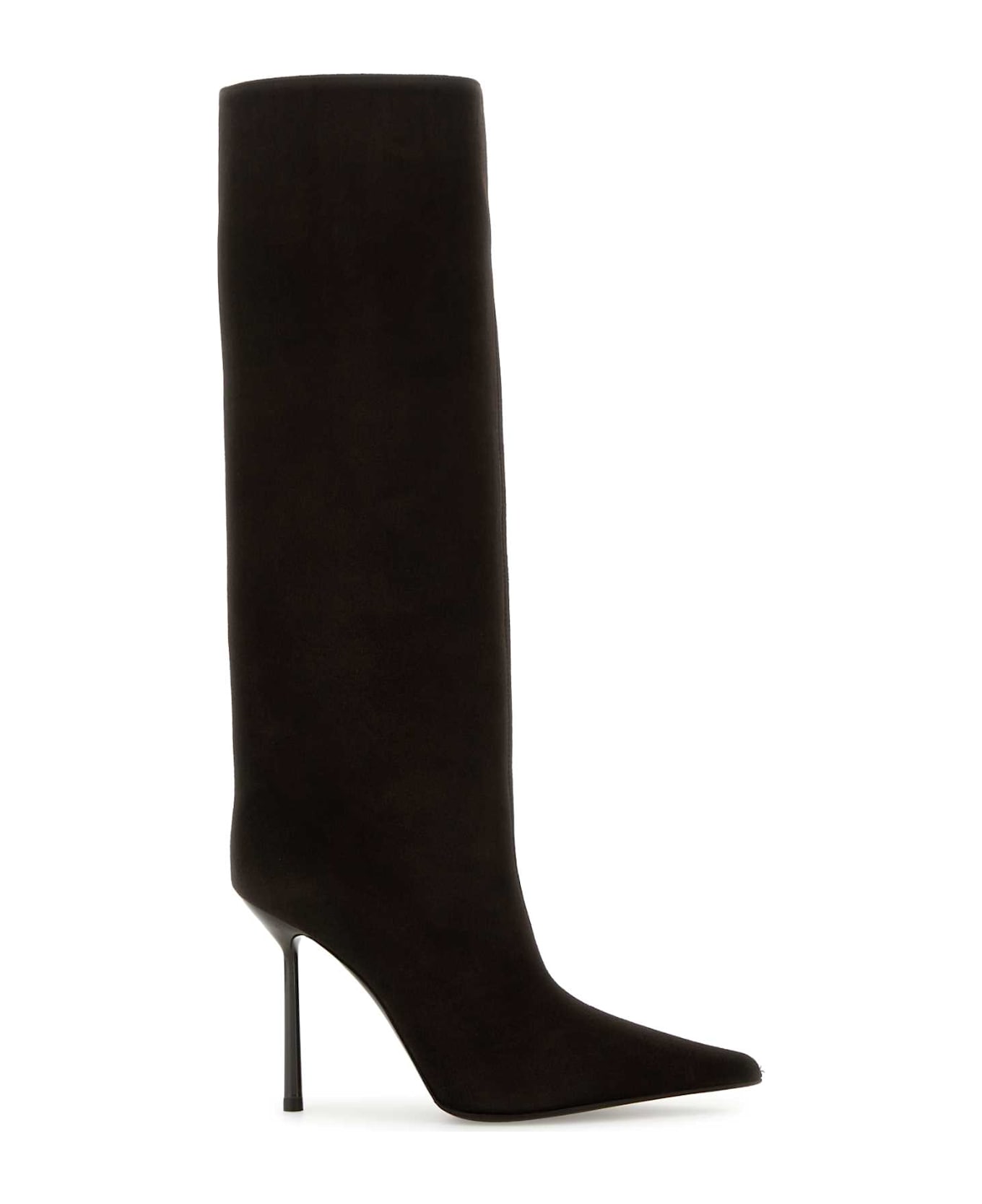 Le Silla Brown Suede Bella Boots - SACHER