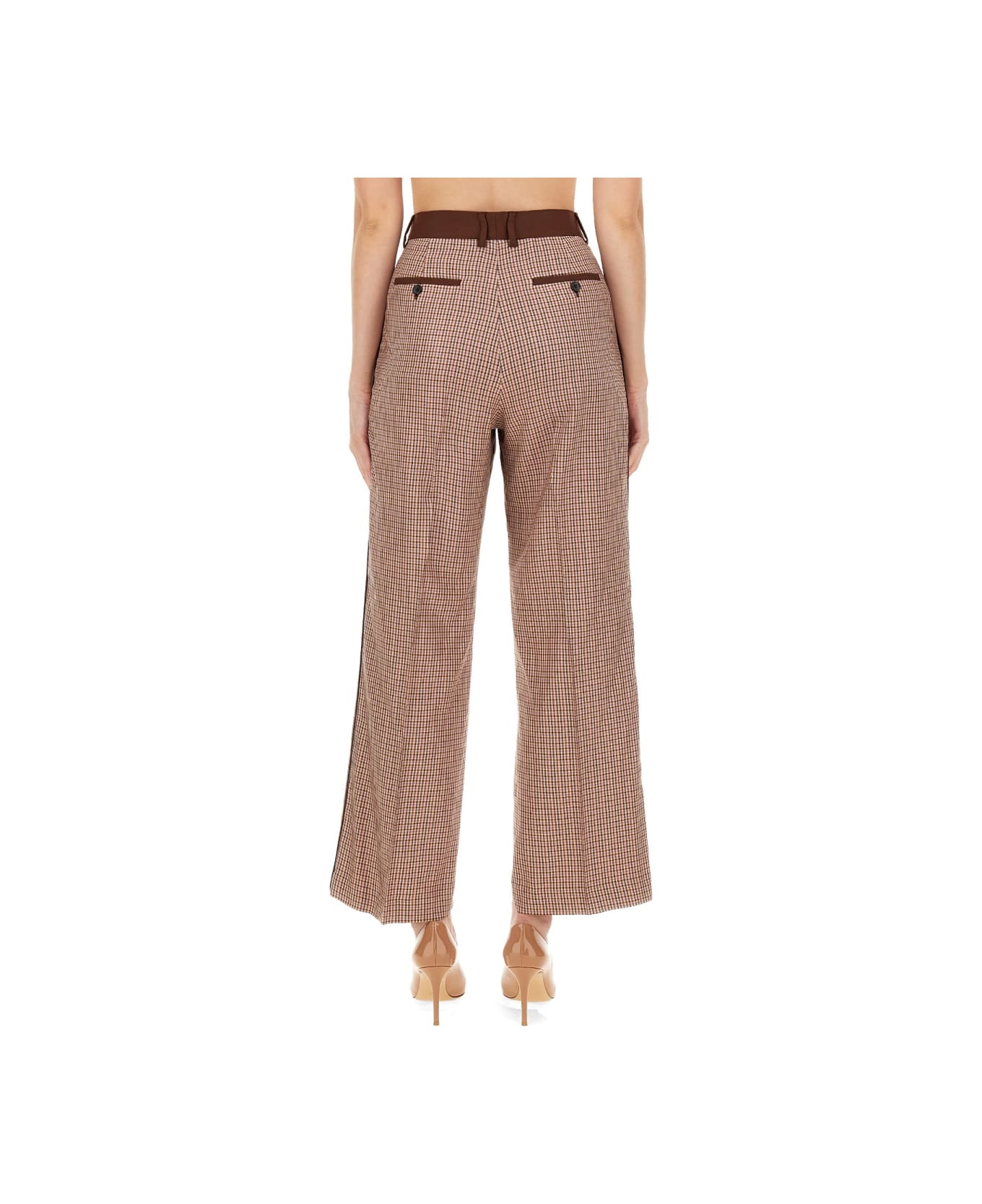PS by Paul Smith Regular Fit Pants - BROWN