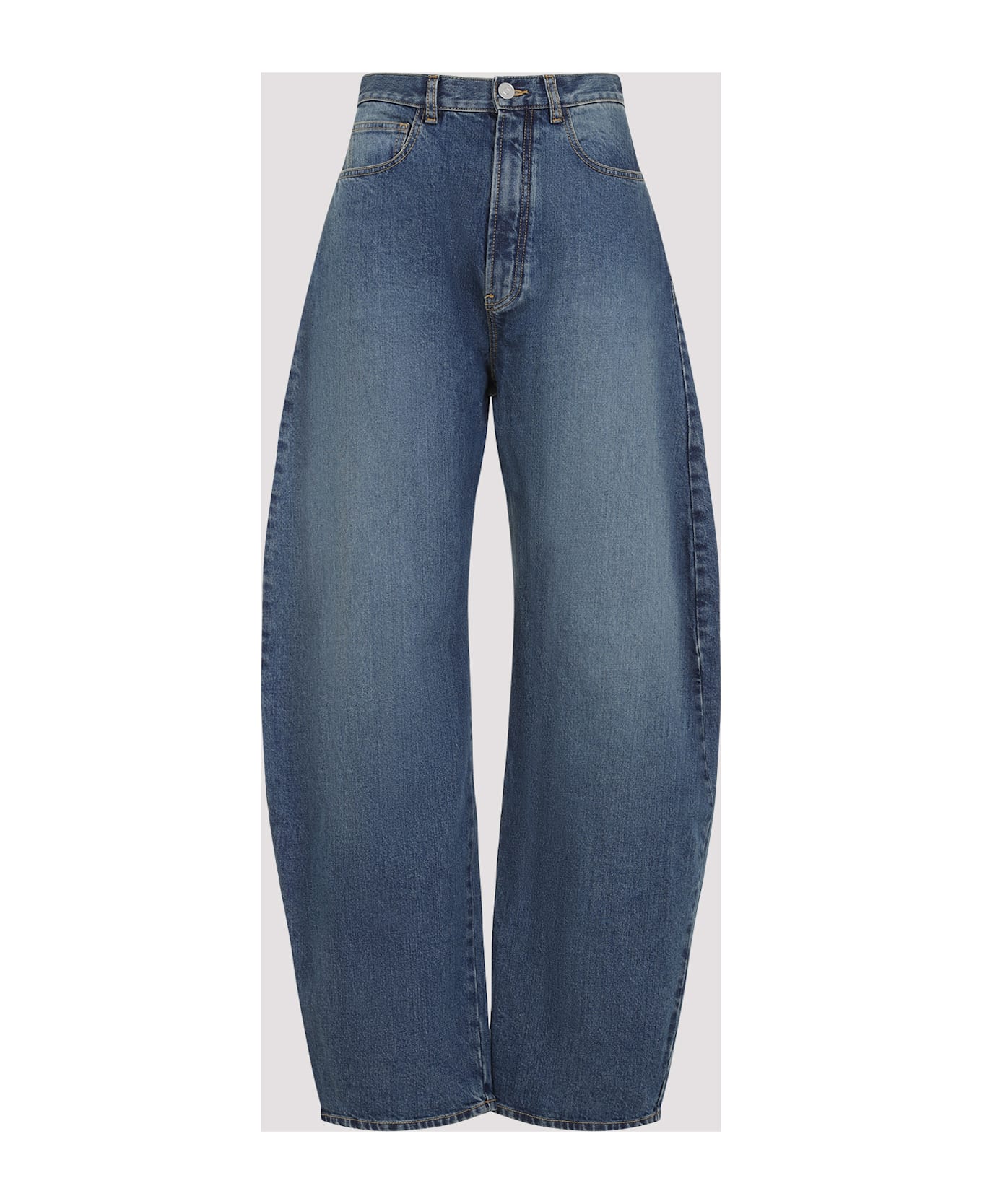 Alaia Balloon Leg Jeans - Bleu Vintage