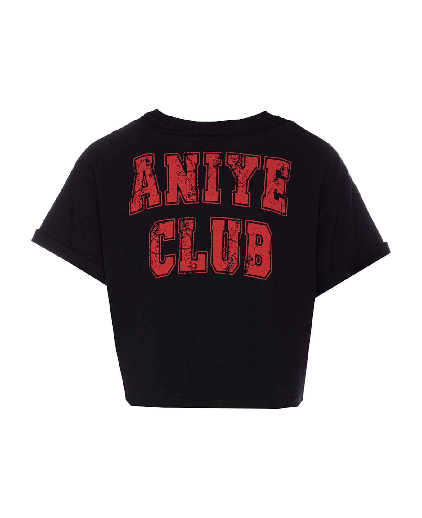 aniye by Aniye Kiss Crop Top - Black