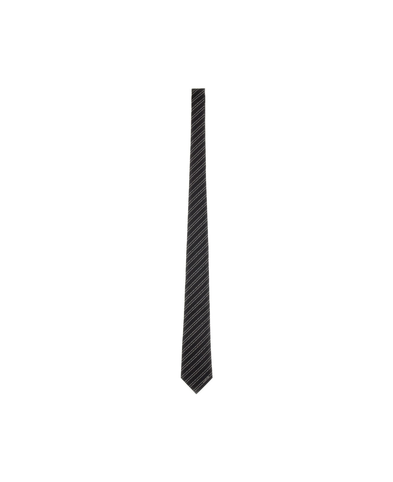 Lanvin Silk Tie - BLACK