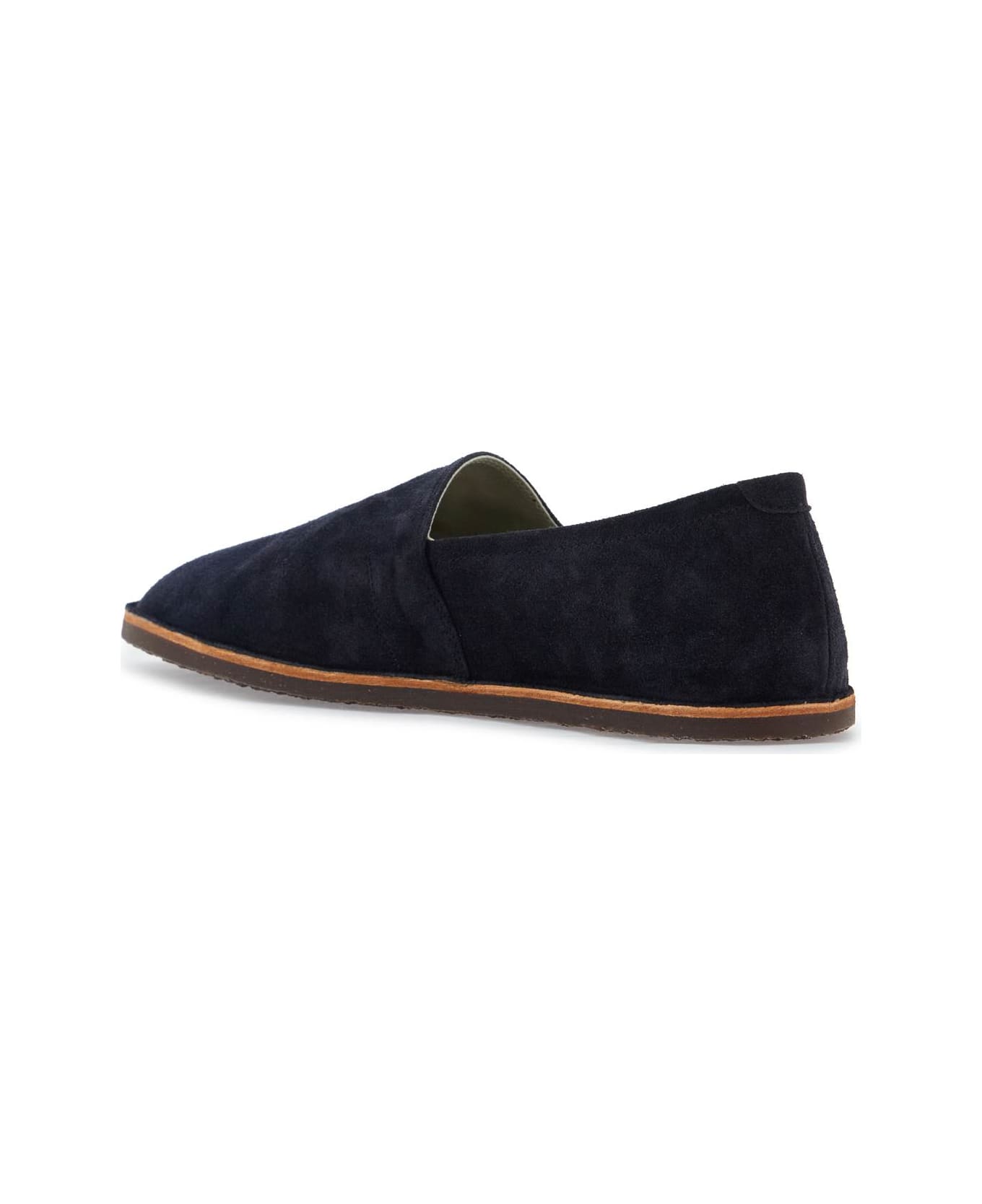 Brunello Cucinelli Suede Espad - BLUE (Blue)