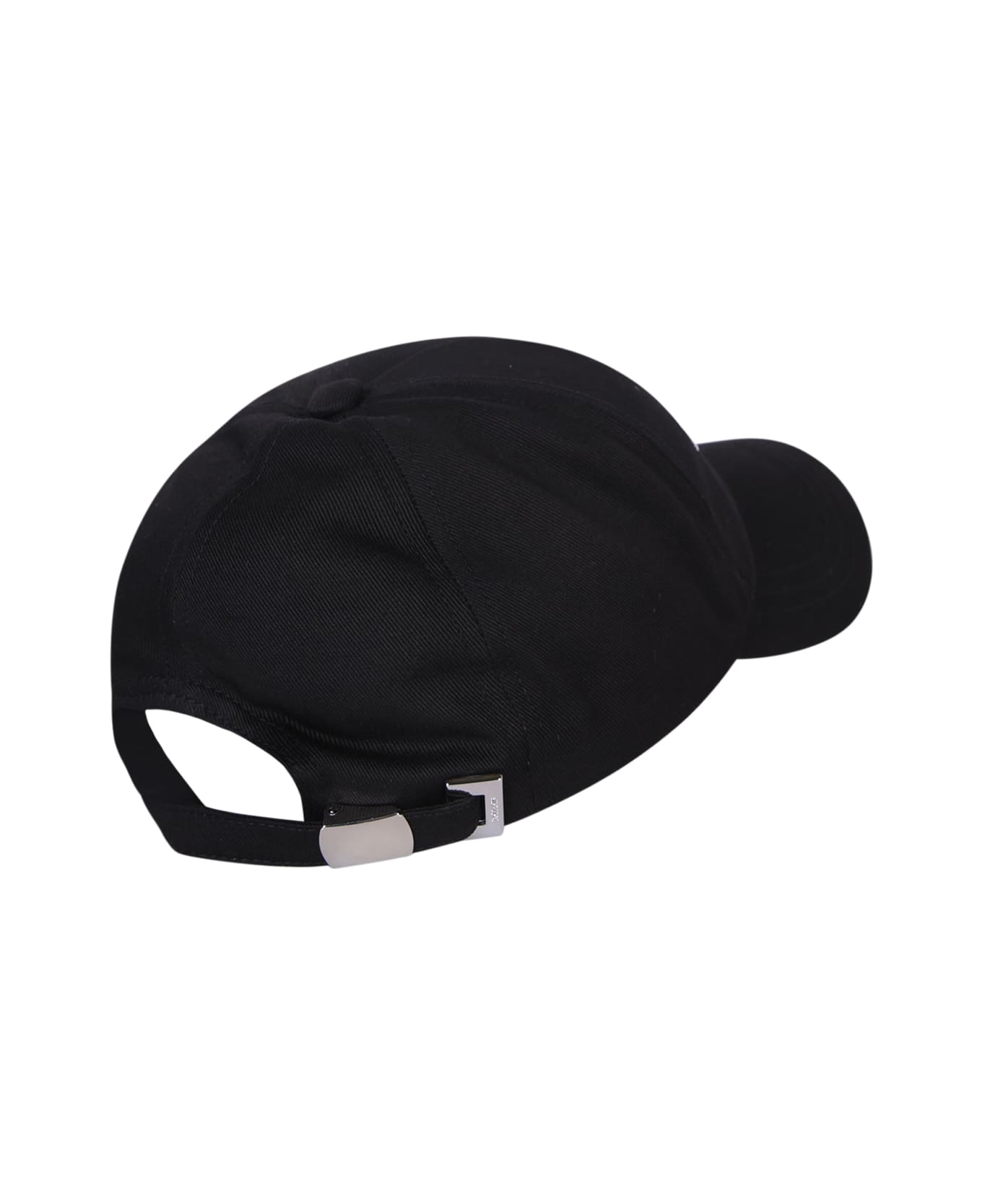 Balmain Logo Black Baseball Cap - Black