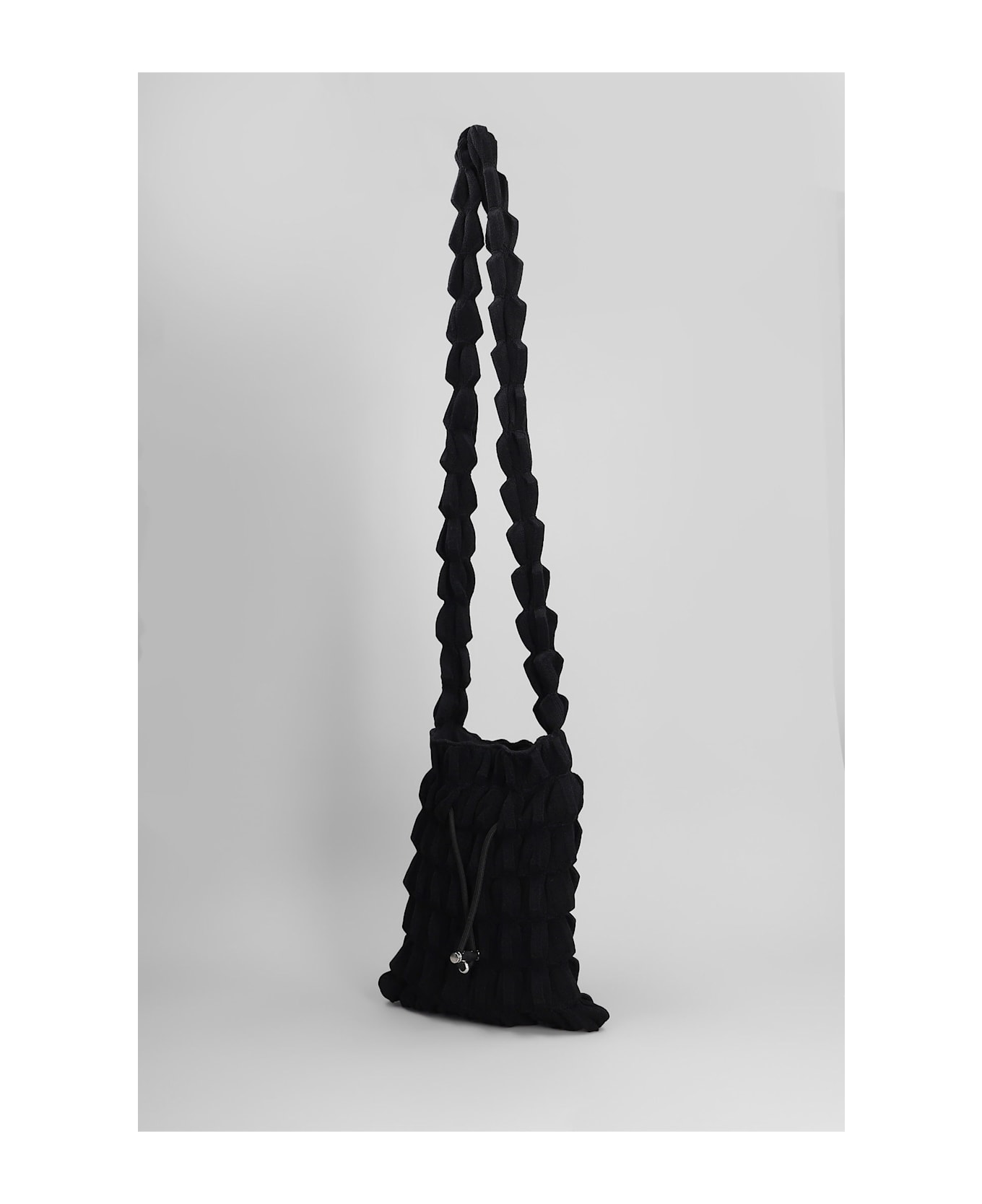 J.L-A.L Caldera Bag Shoulder Bag In Black Cotton - black