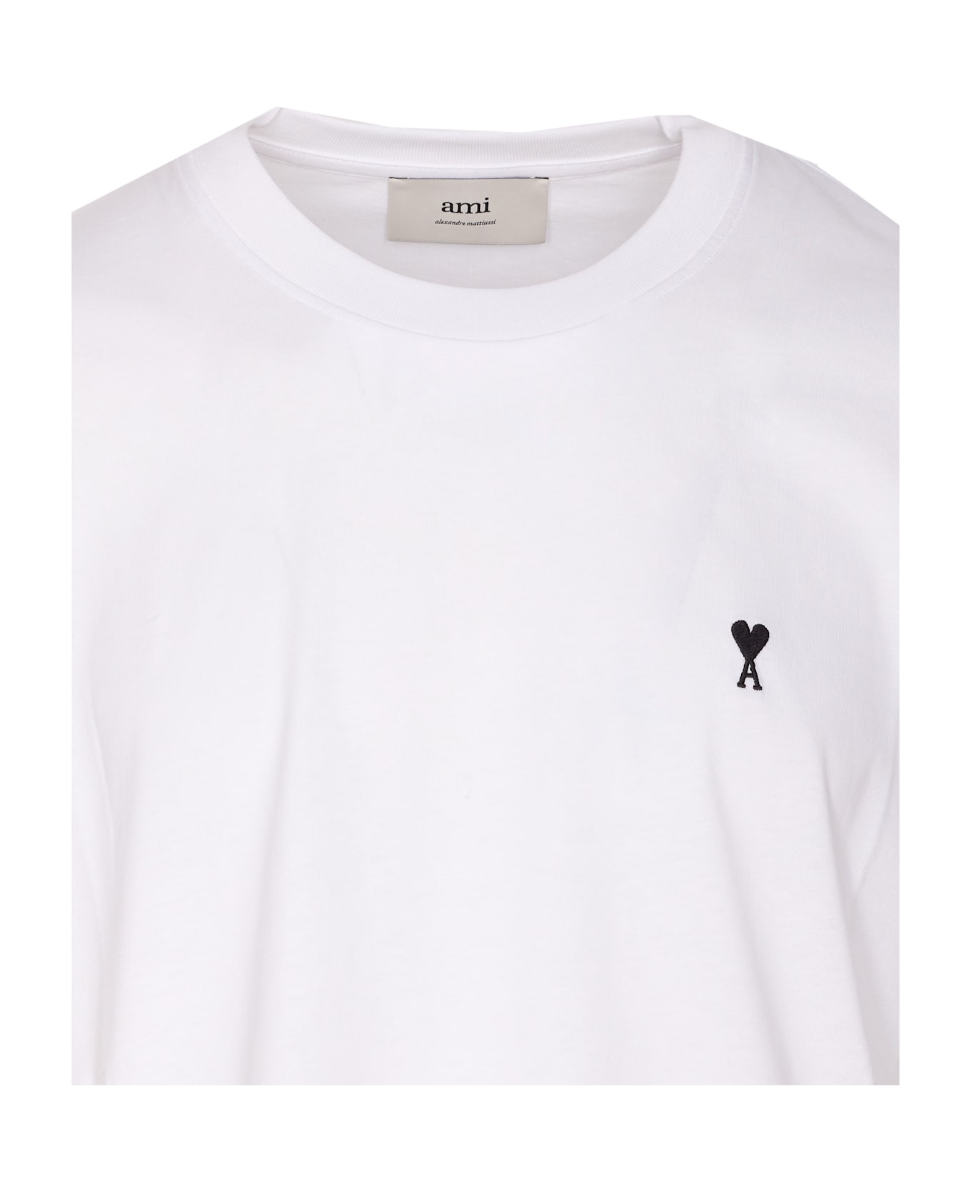 Ami Alexandre Mattiussi Ami De Coeur T-shirt - White