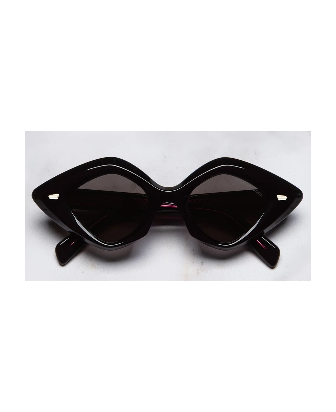 Cutler and Gross 9126 - Black On Pink Sunglasses - black/pink