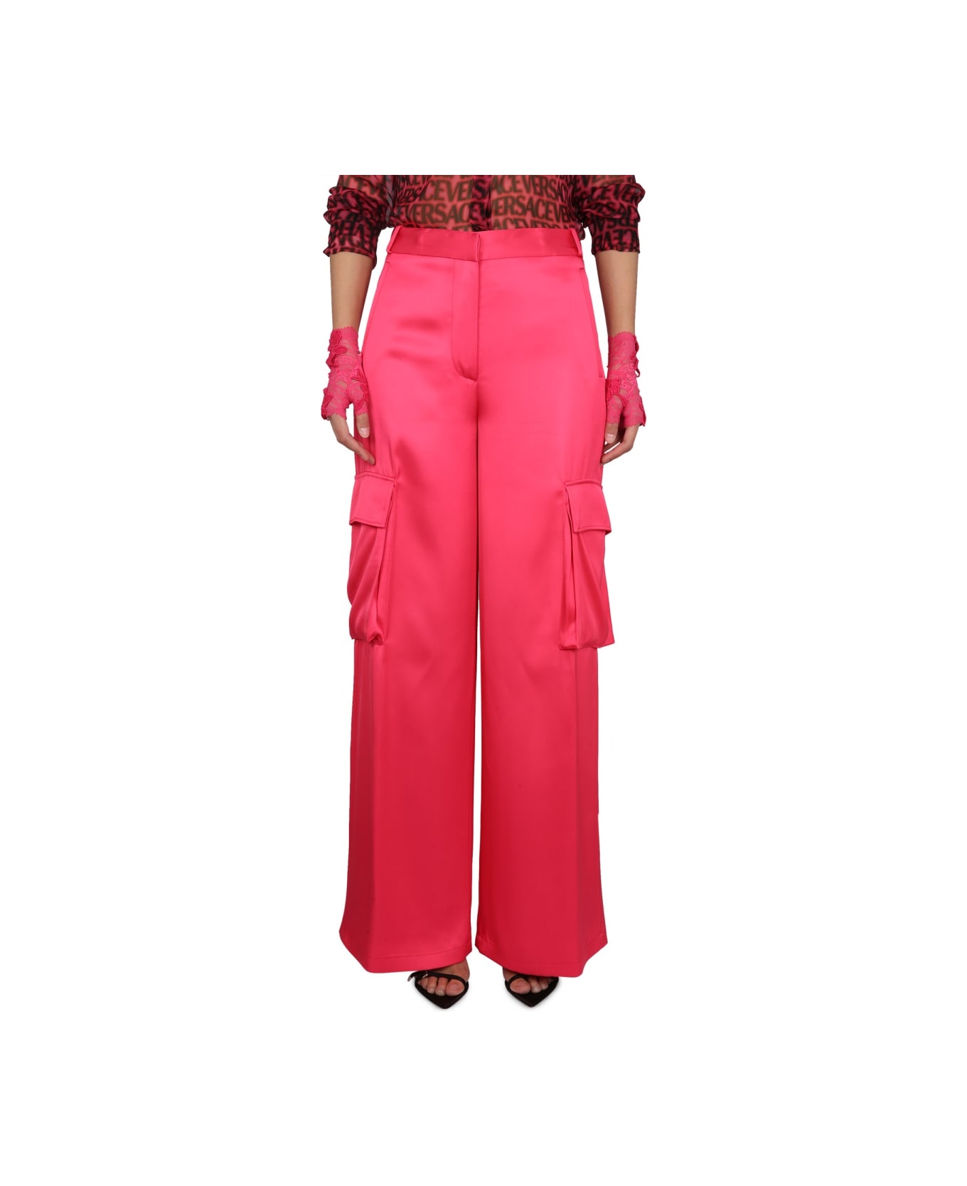 Versace Duchesse Pants - FUCHSIA