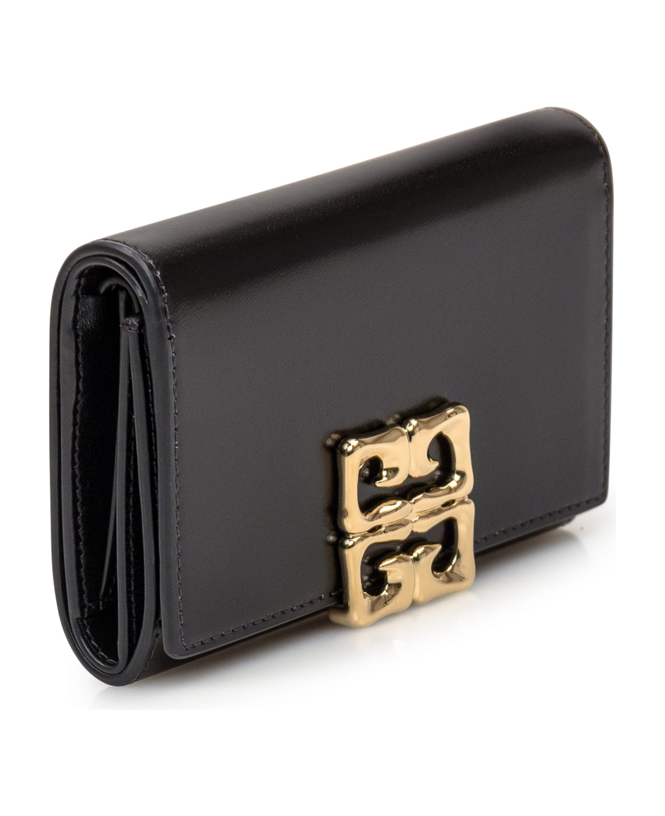 Givenchy '4g Liquid' Trifold Wallet - BLACK