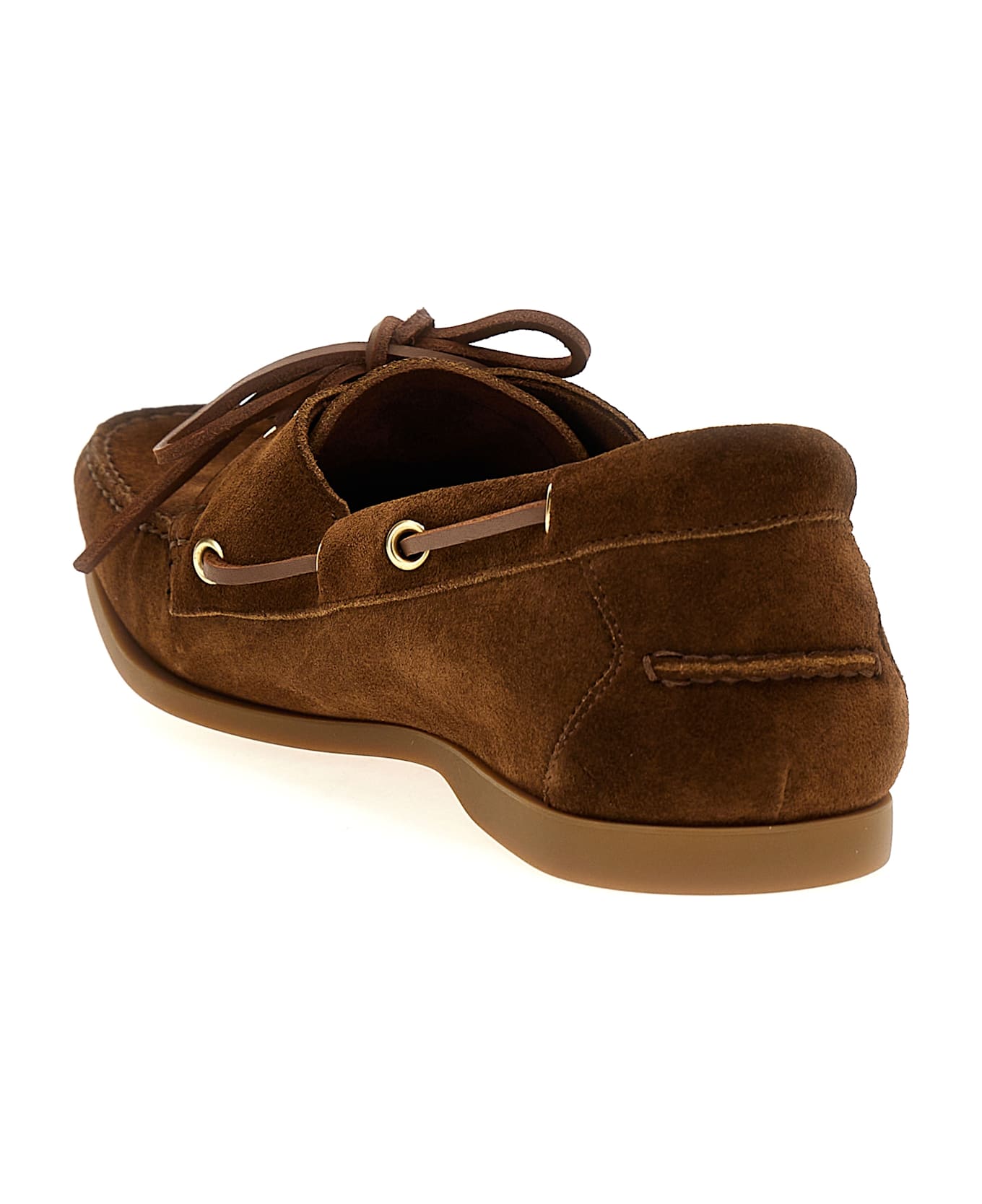 Tom Ford Robin Boat Shoe - BROWN