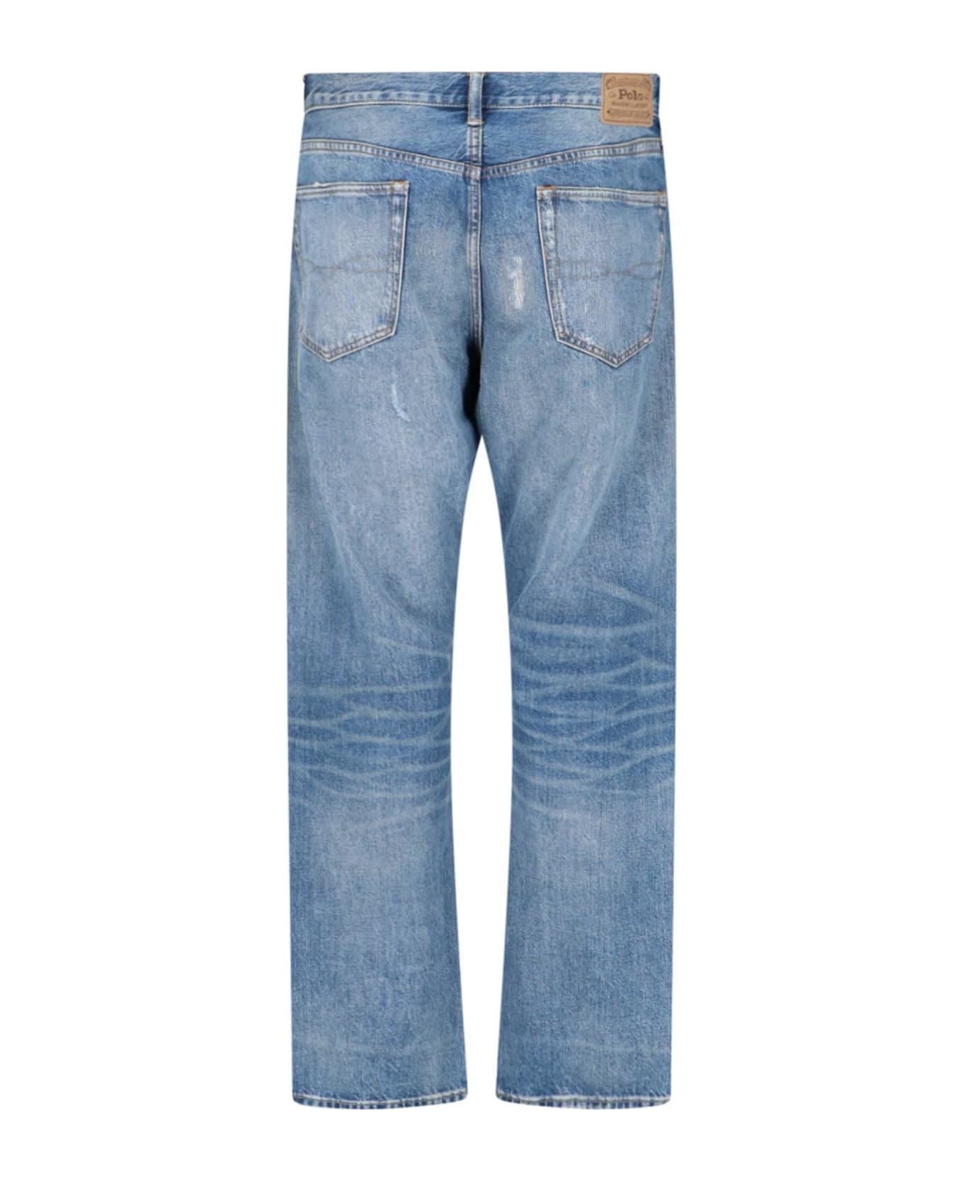 Ralph Lauren Straight Jeans - BLUE デニム
