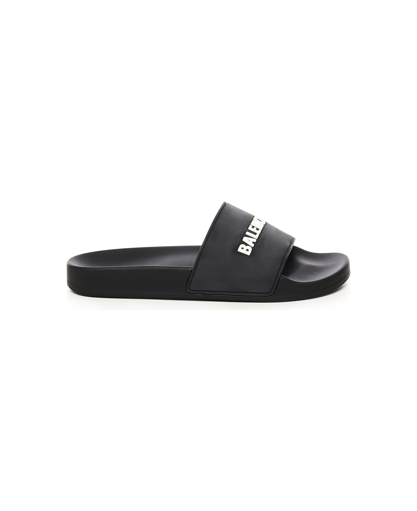 Balenciaga Slide Sandal Rubber Pool - Black