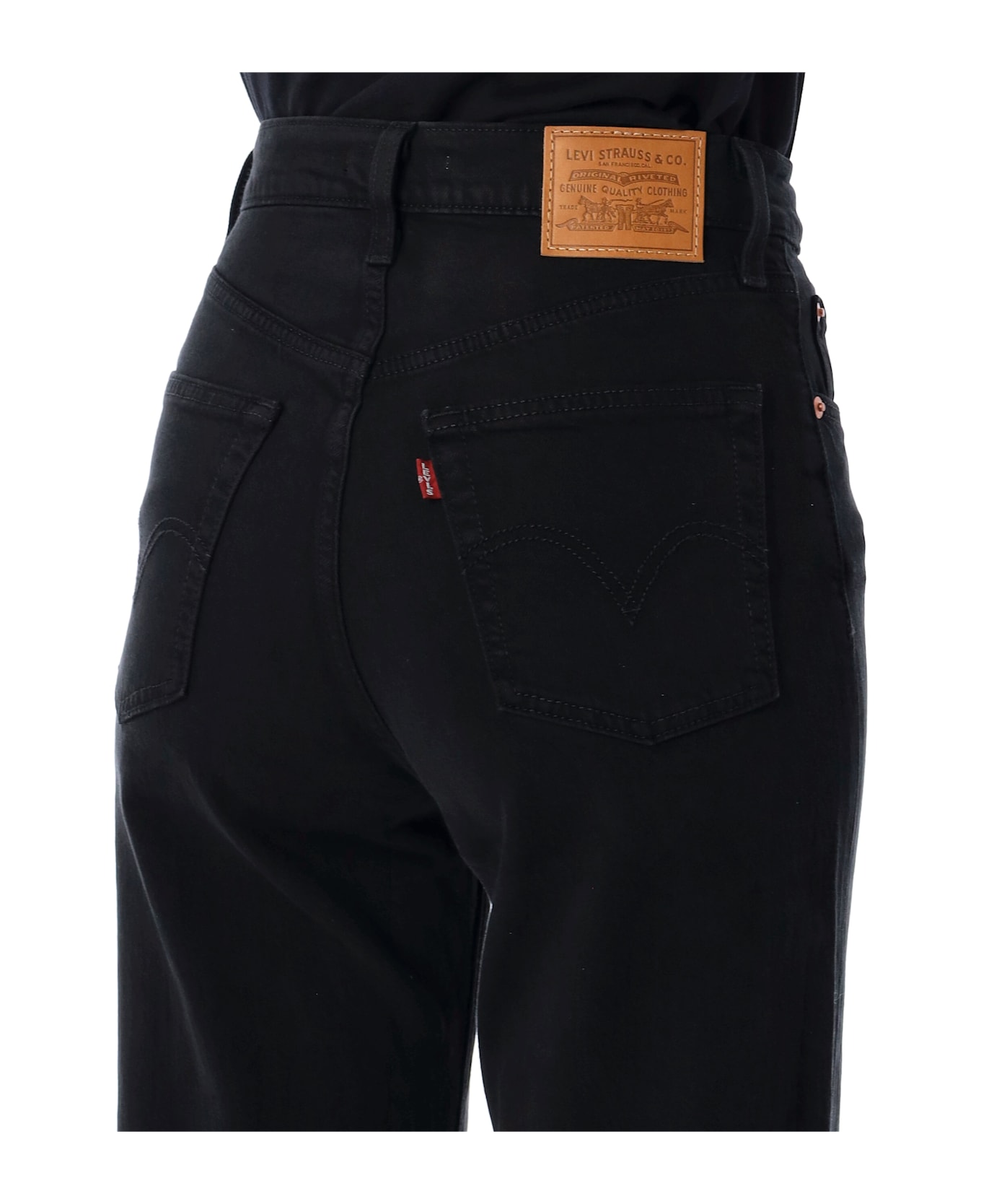 Levi's Ribcage Ankle Jeans - BLACK SPROUT