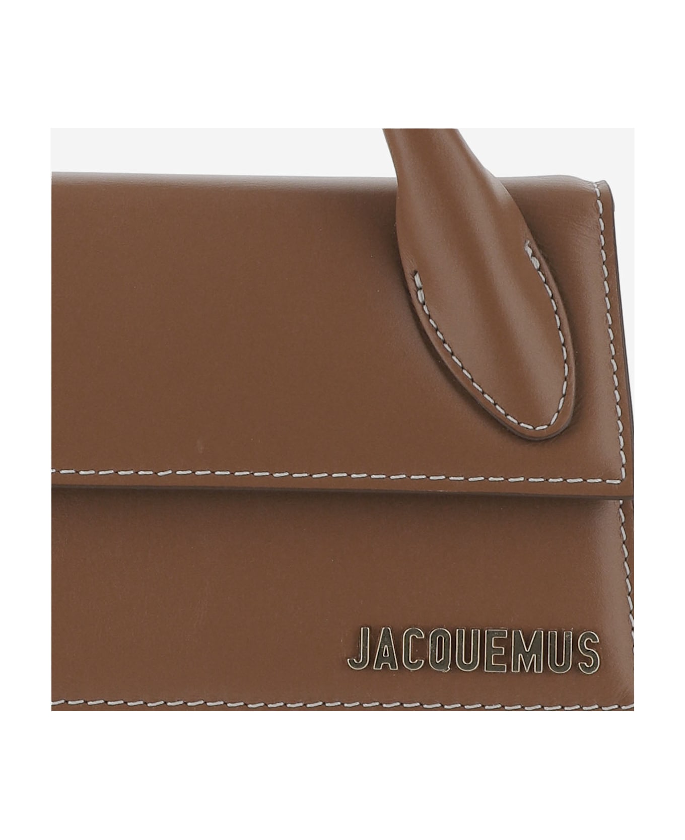 Jacquemus Le Chiquito Long Bag - Leather Brown