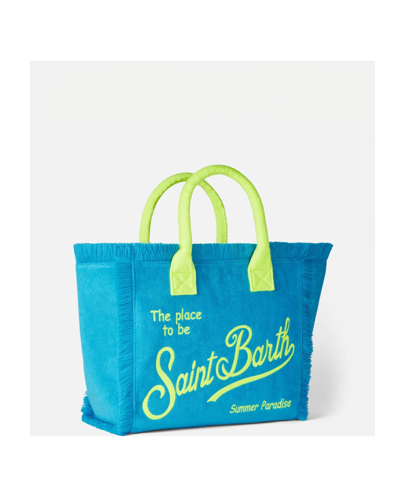 MC2 Saint Barth Vanity Bluette Terry Shoulder Bag - SKY