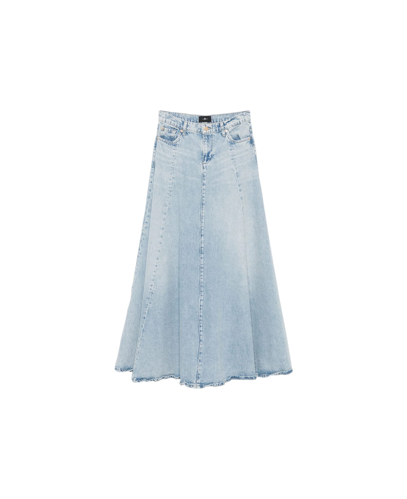 7 For All Mankind Skirt - BLUE