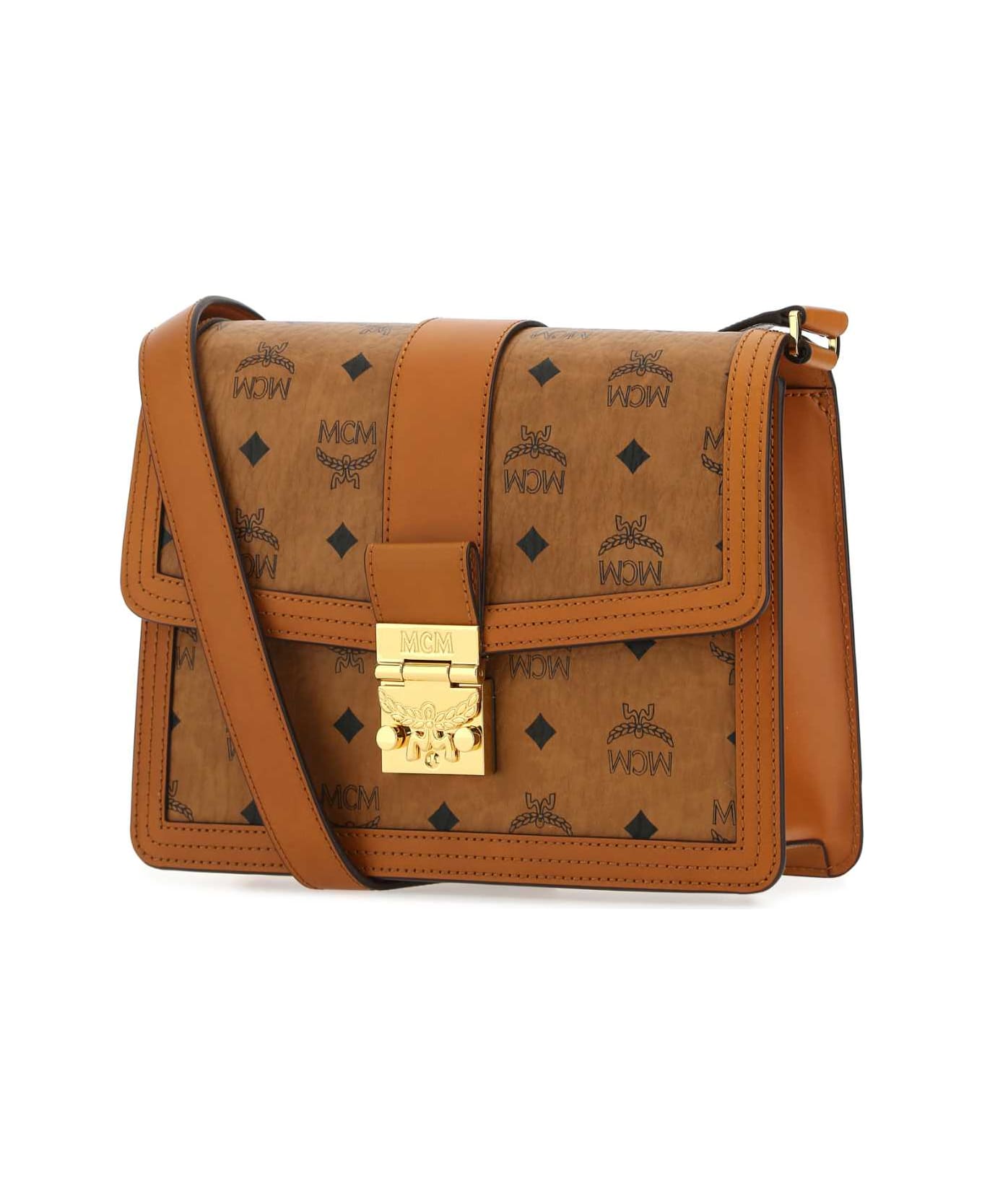 MCM Printed Canvas And Leather Tracy Crossbody Bag - CO