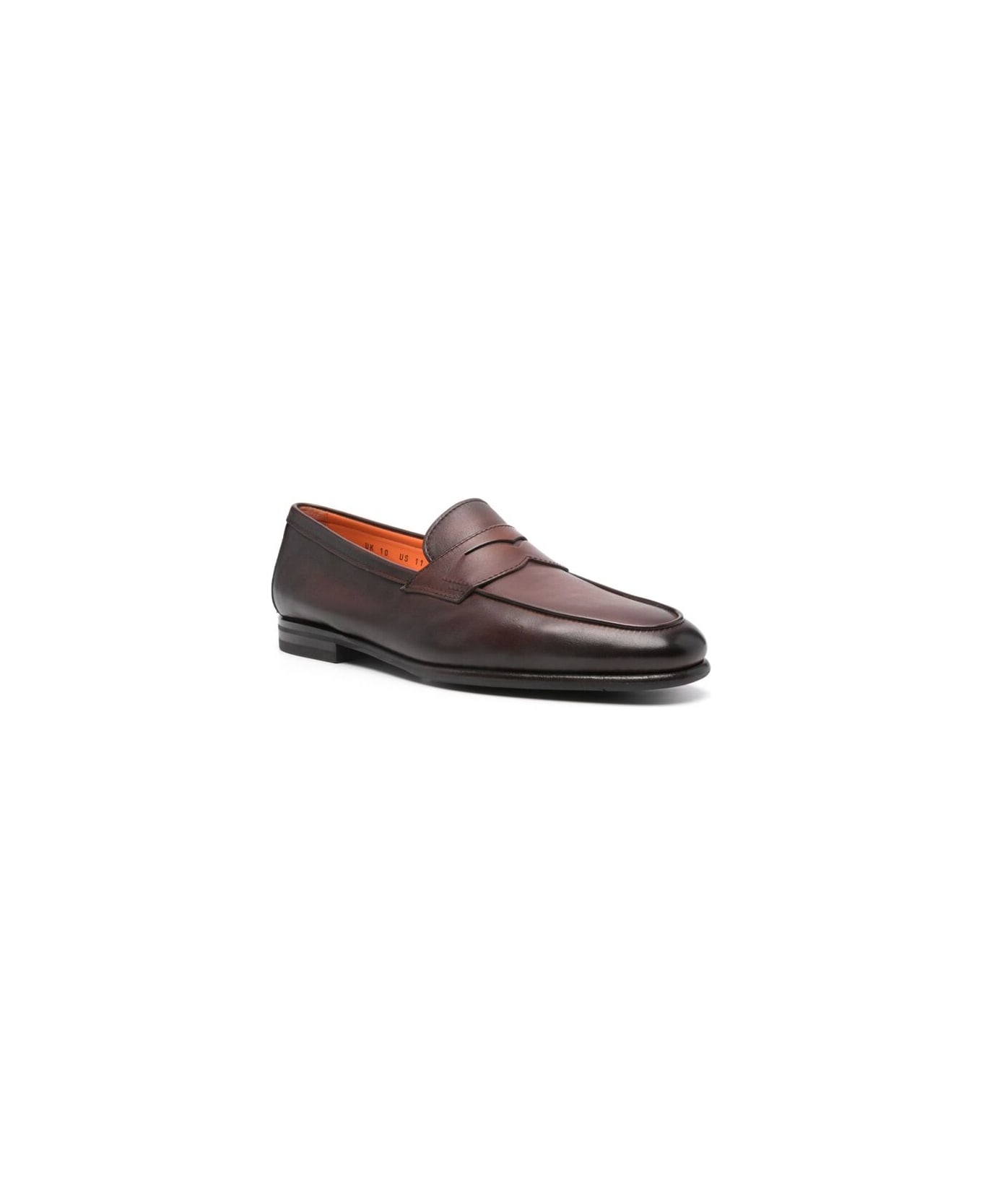 Santoni Shoe - BROWN