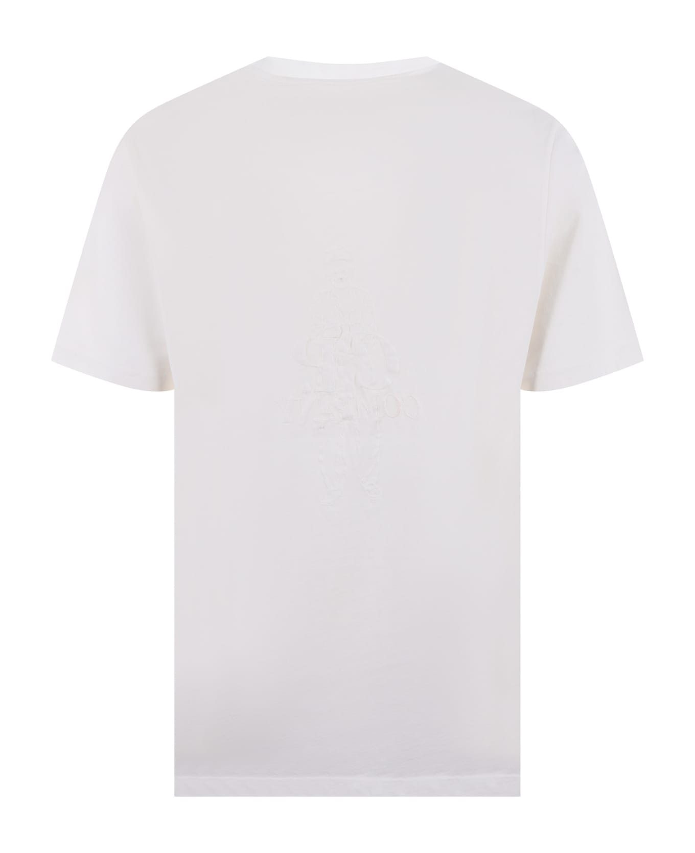 C.P. Company T-shirt - Bianco latte
