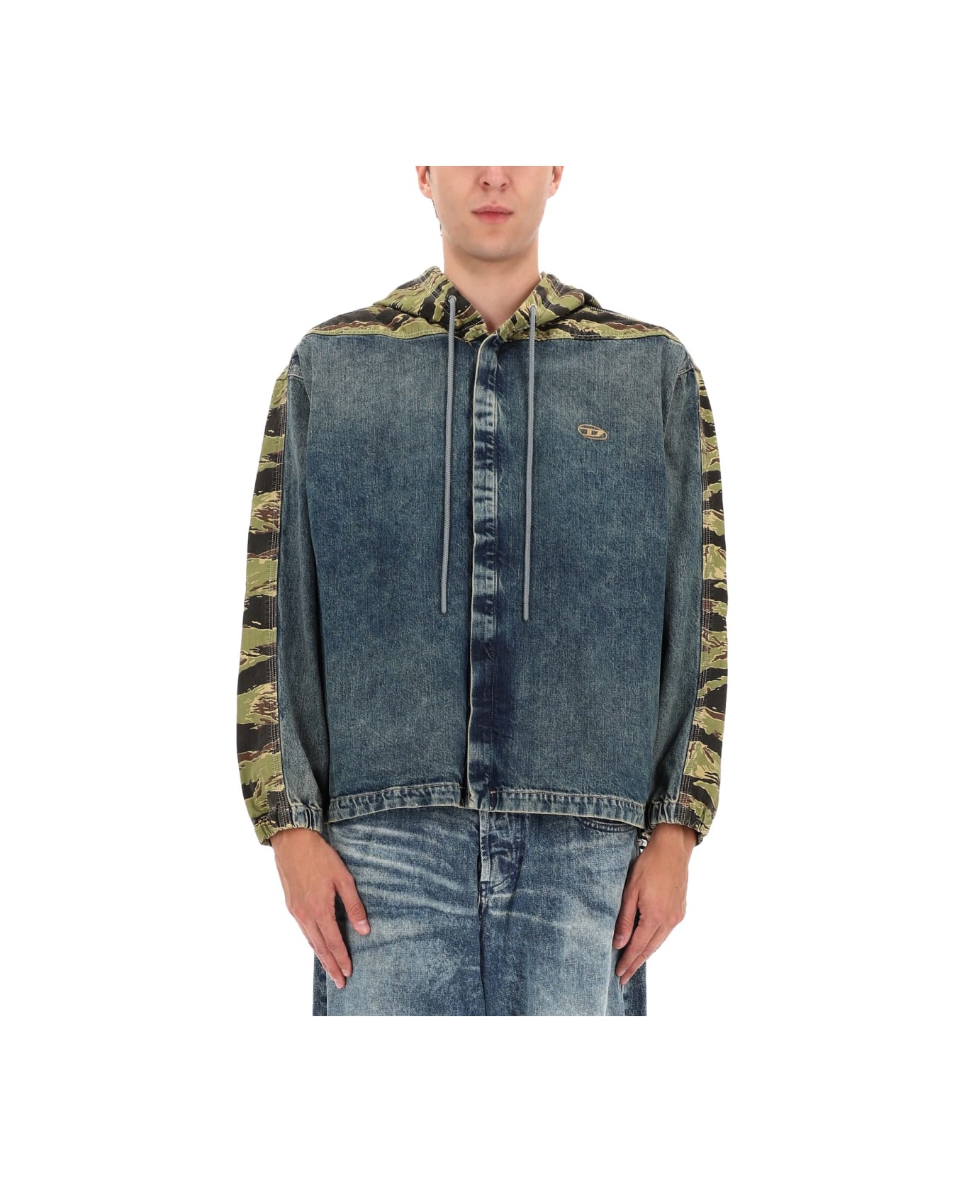 Diesel Hooded Jacket - DENIM