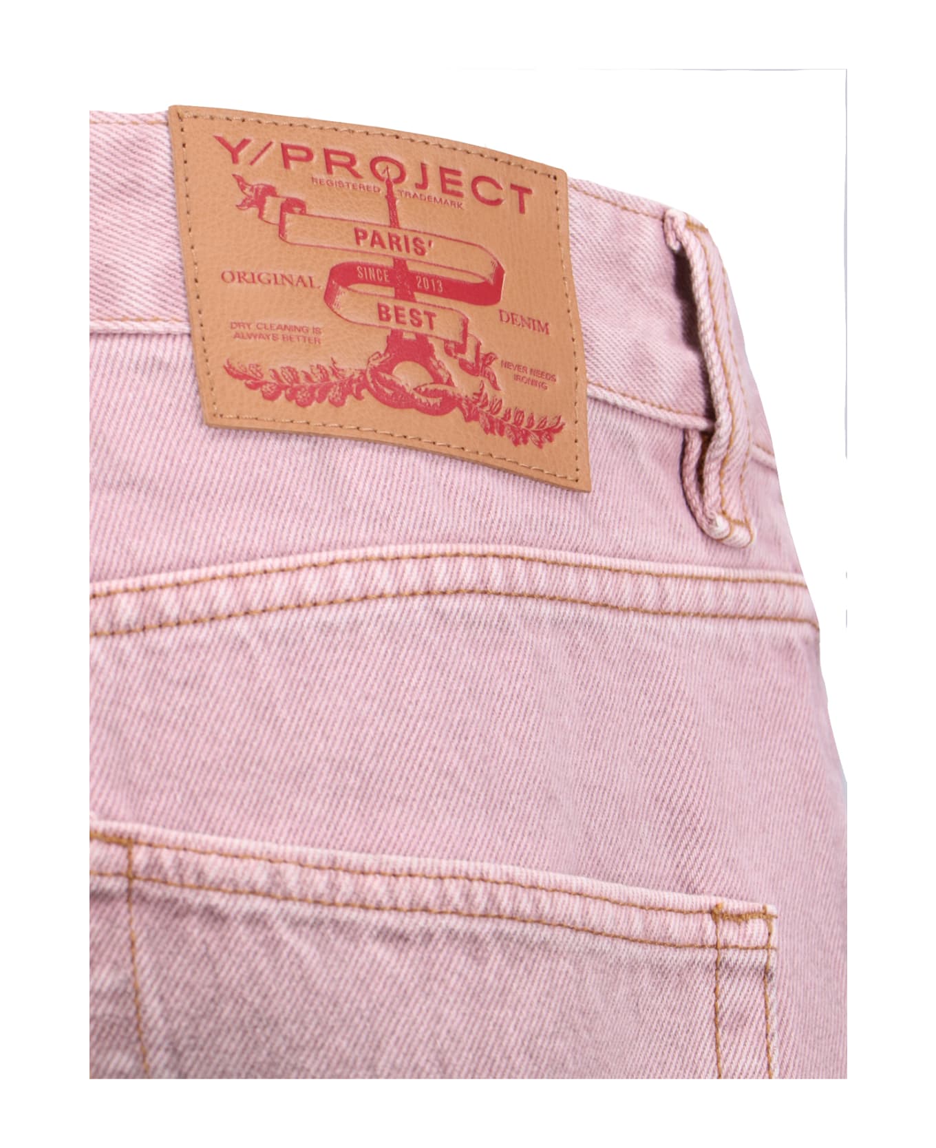 Y/Project Flared Jeans - Pink name:463