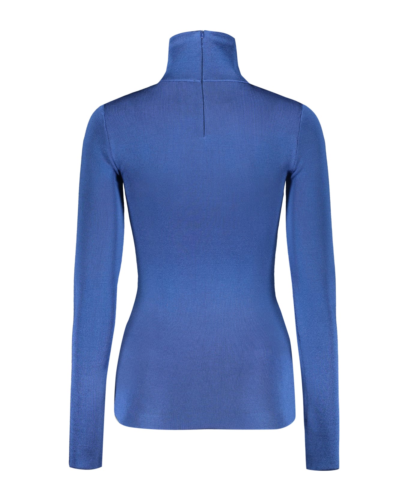 Missoni Wool Blend Turtleneck Sweater - blue