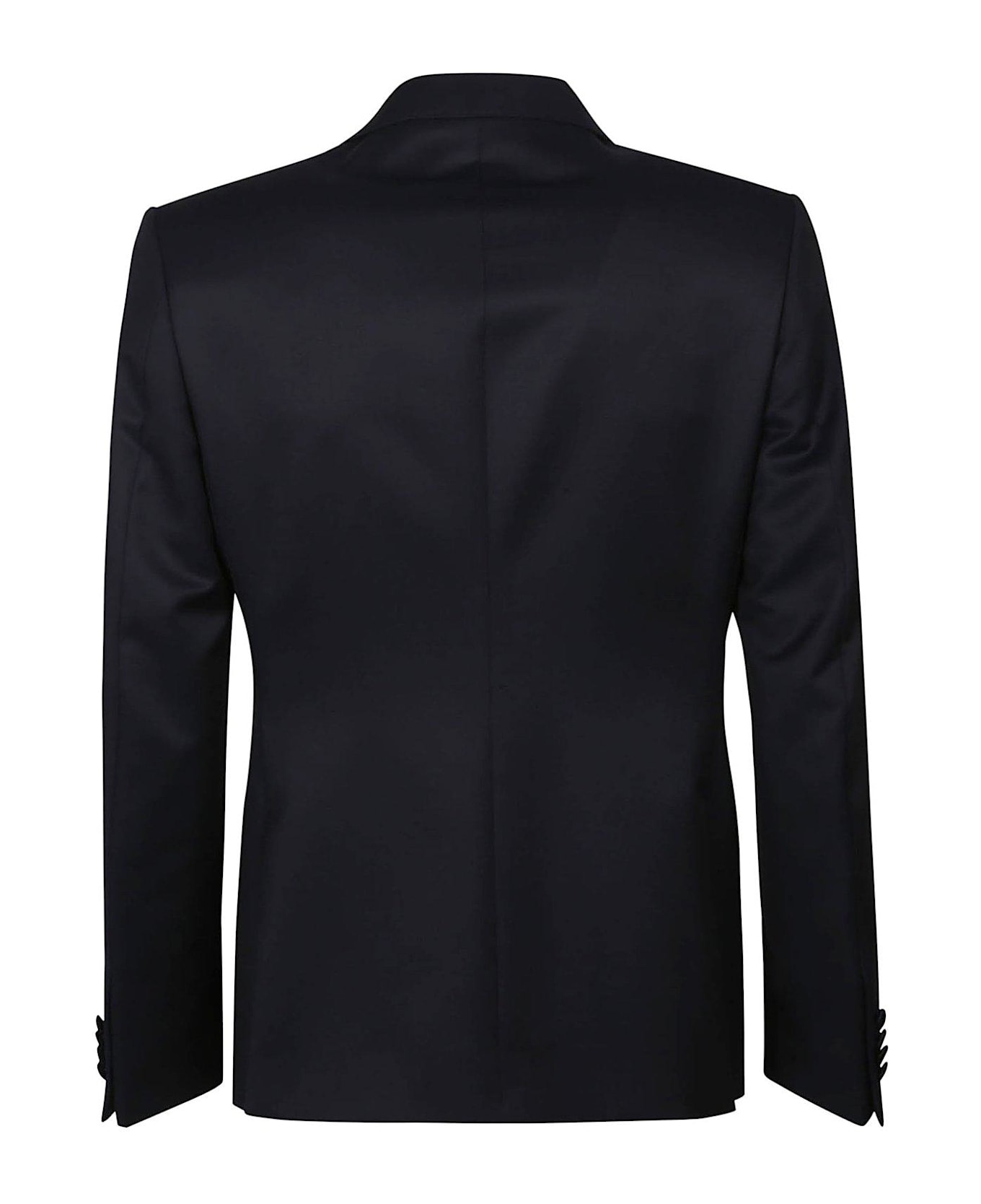 Zegna Single-breasted Tailored Suit - BLUE NAVY UNITO