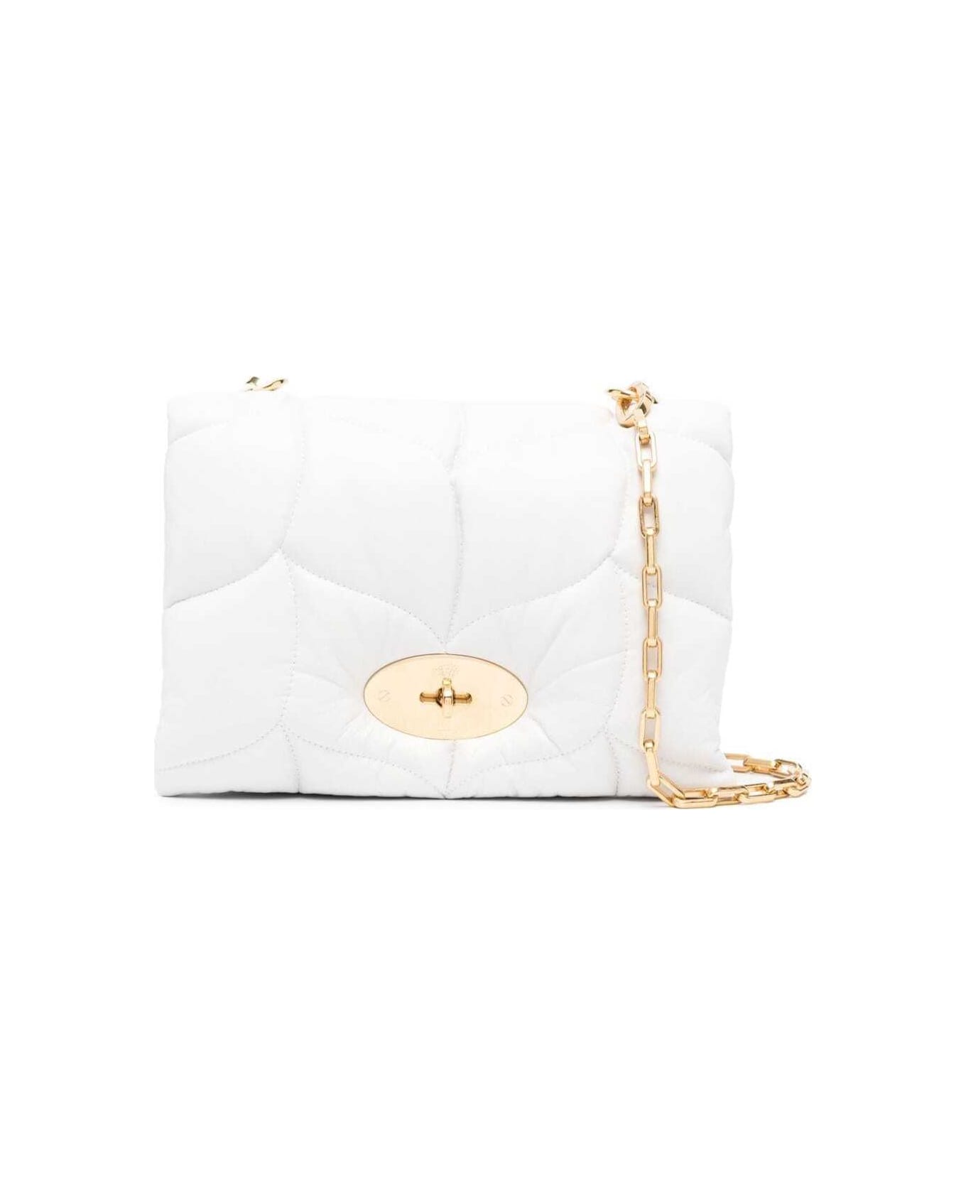 ハンドバッグ MULBERRY Woman Handbag White RL6595736 W160 Mulberry 'little Softie' White Cross-body Bag With Twist