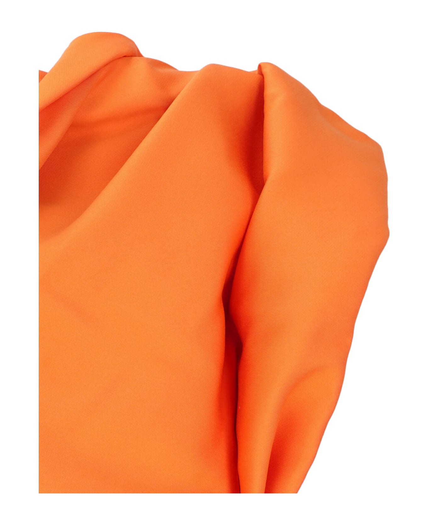 Dries Van Noten Draped Top - Orange