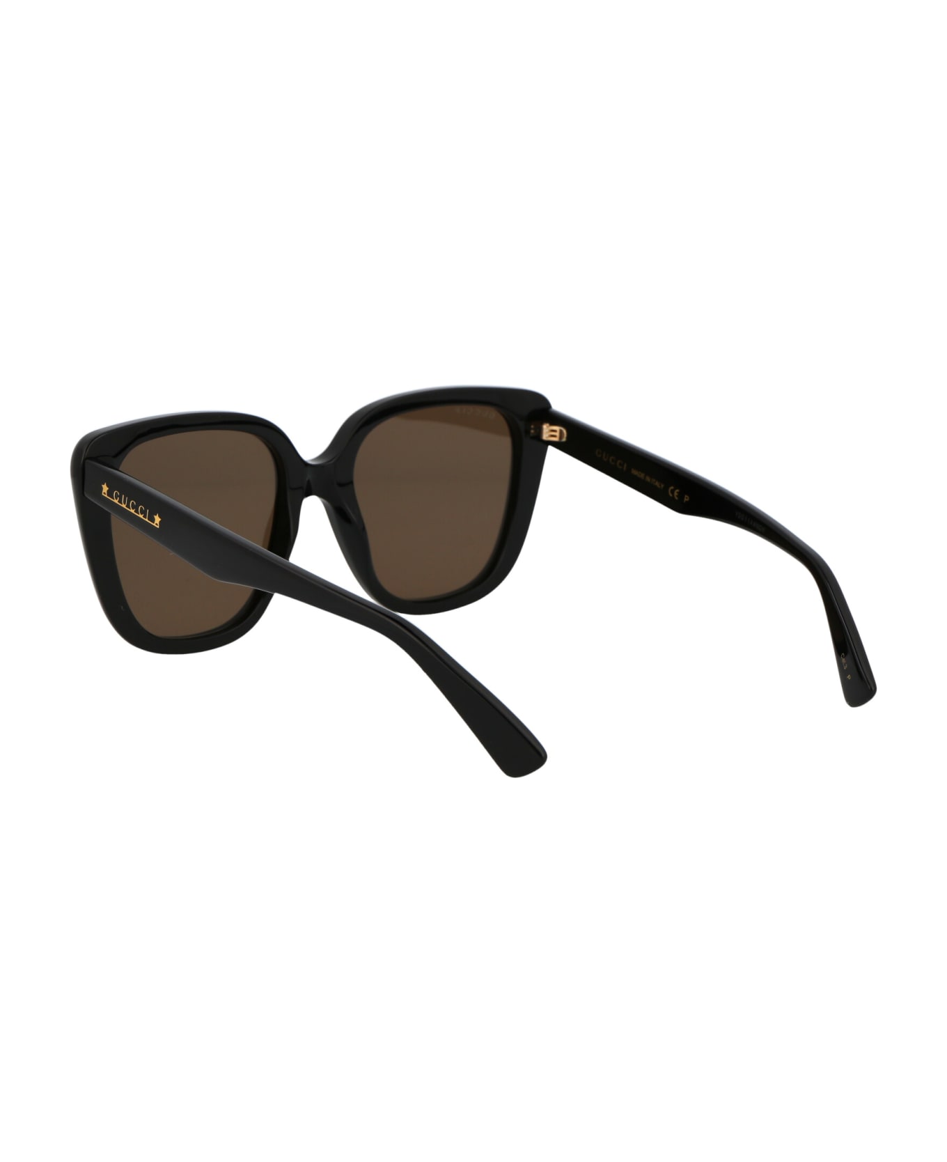 Gucci Eyewear Gg1169s Sunglasses - 001 BLACK BLACK BROWN