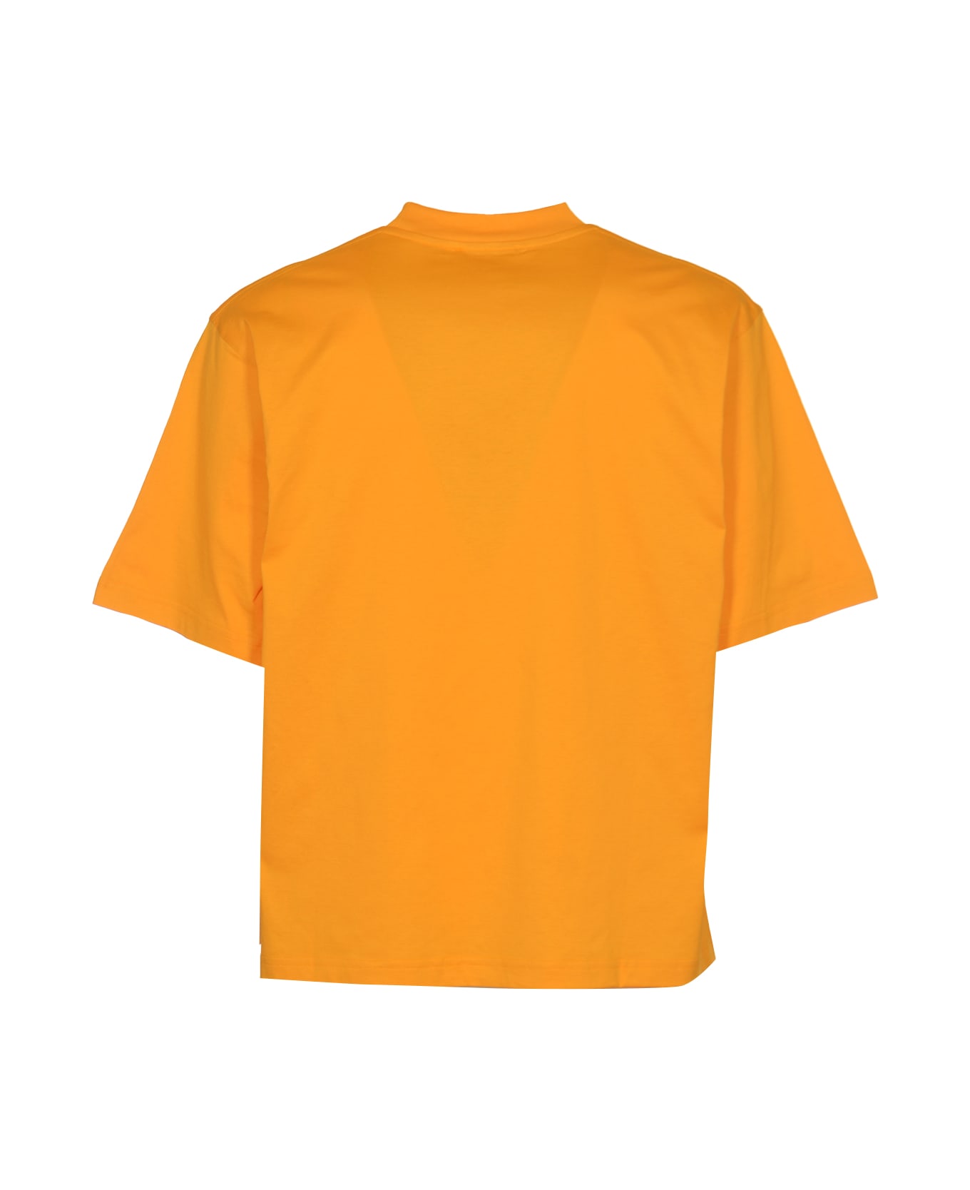 Marni Printed Cropped T-shirt - Light Orange