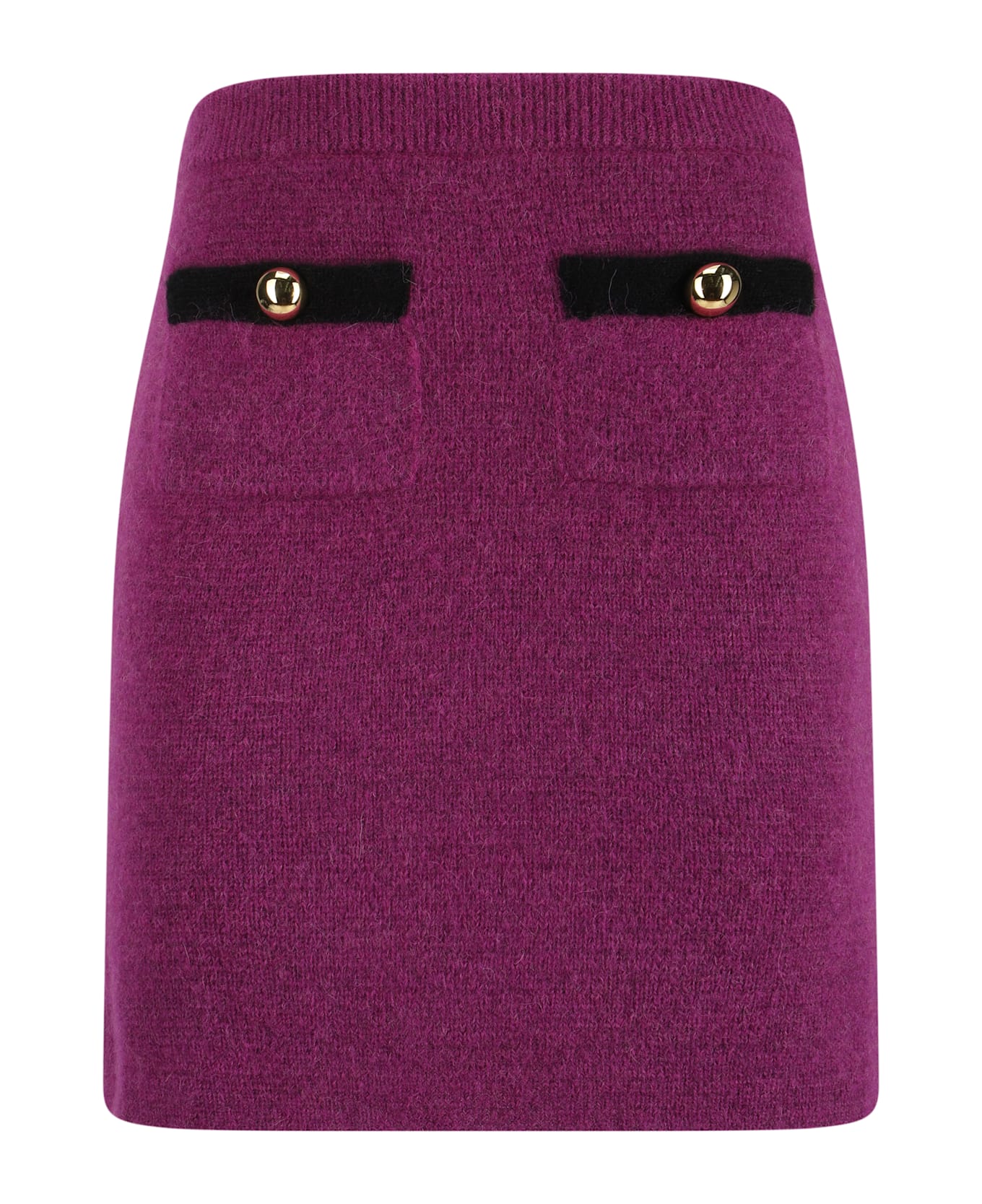 Alessandra Rich Mini Skirt - Cyclamen