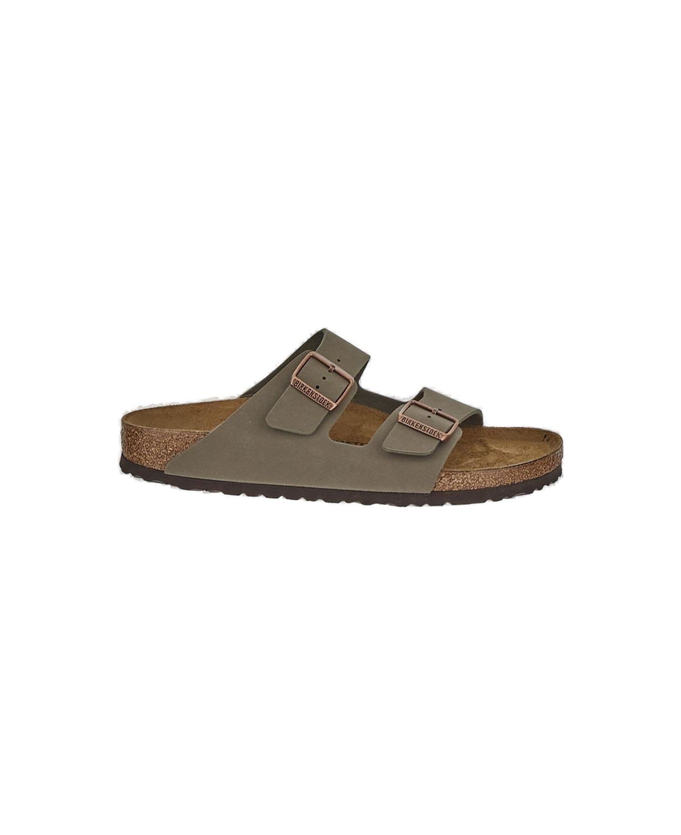 Birkenstock Ariroza Birkibuk Slip-on Sandals - Grey