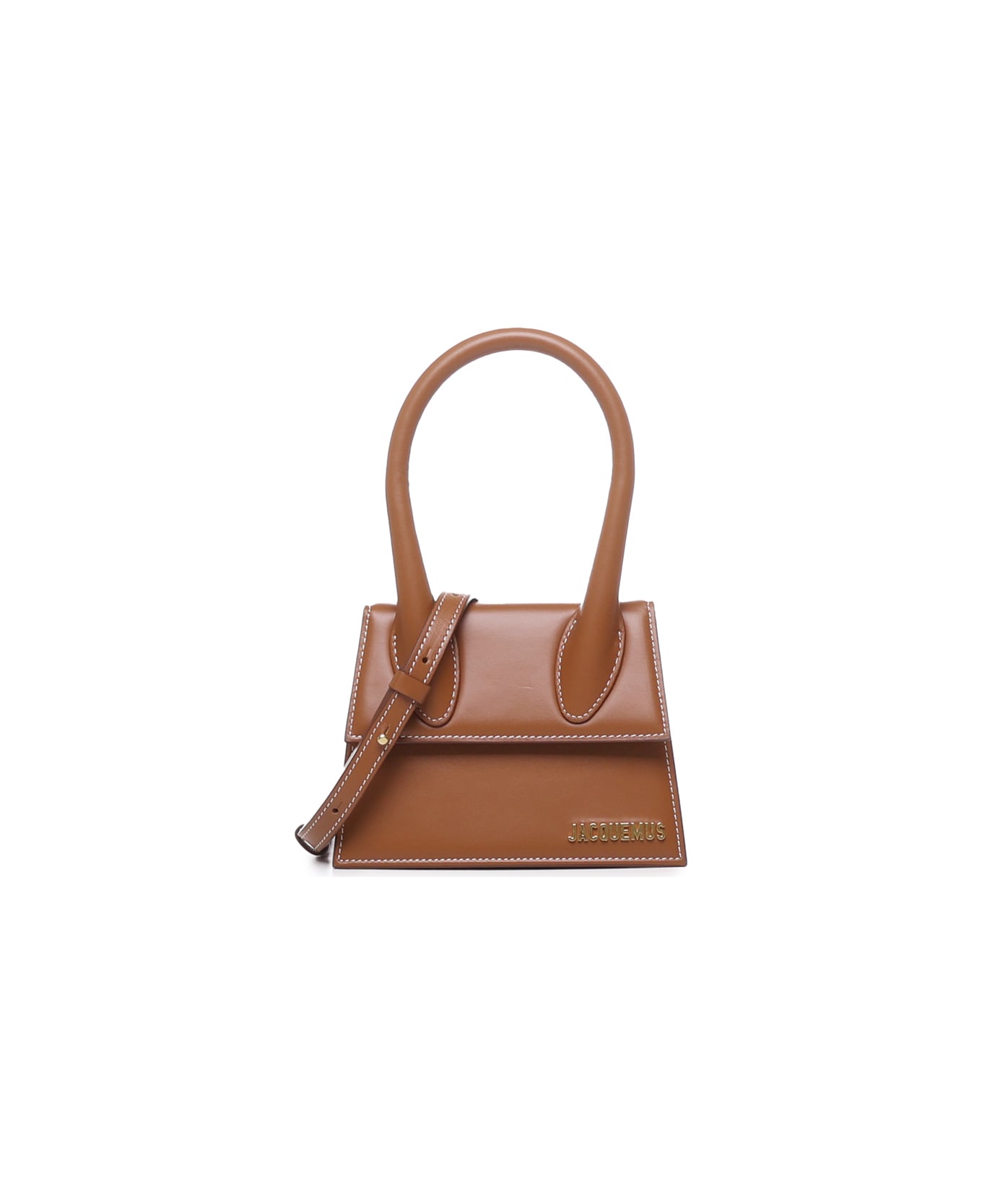Jacquemus Medium Le Chiquito Bag - Light brown