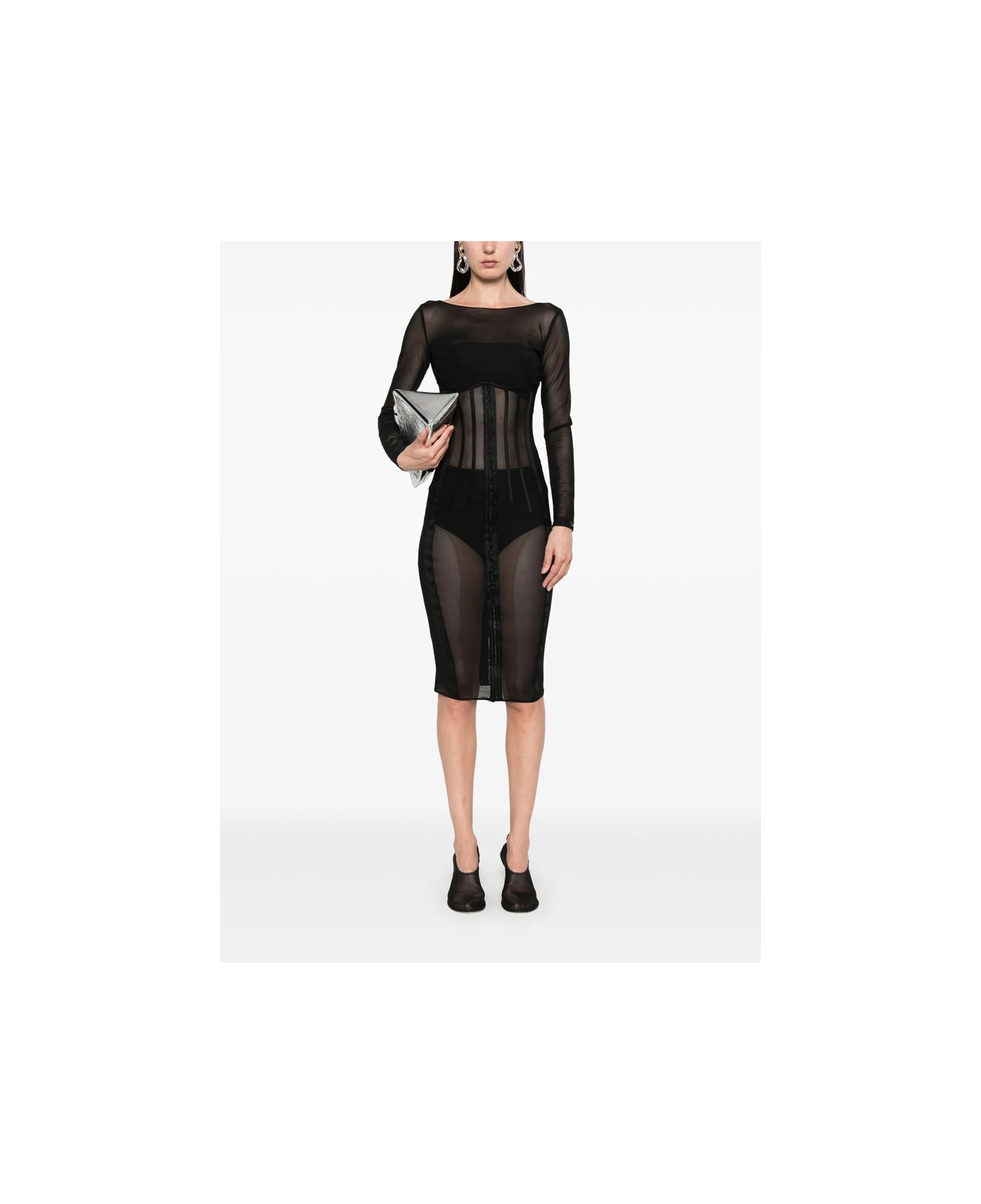 Elisabetta Franchi Dress - BLACK